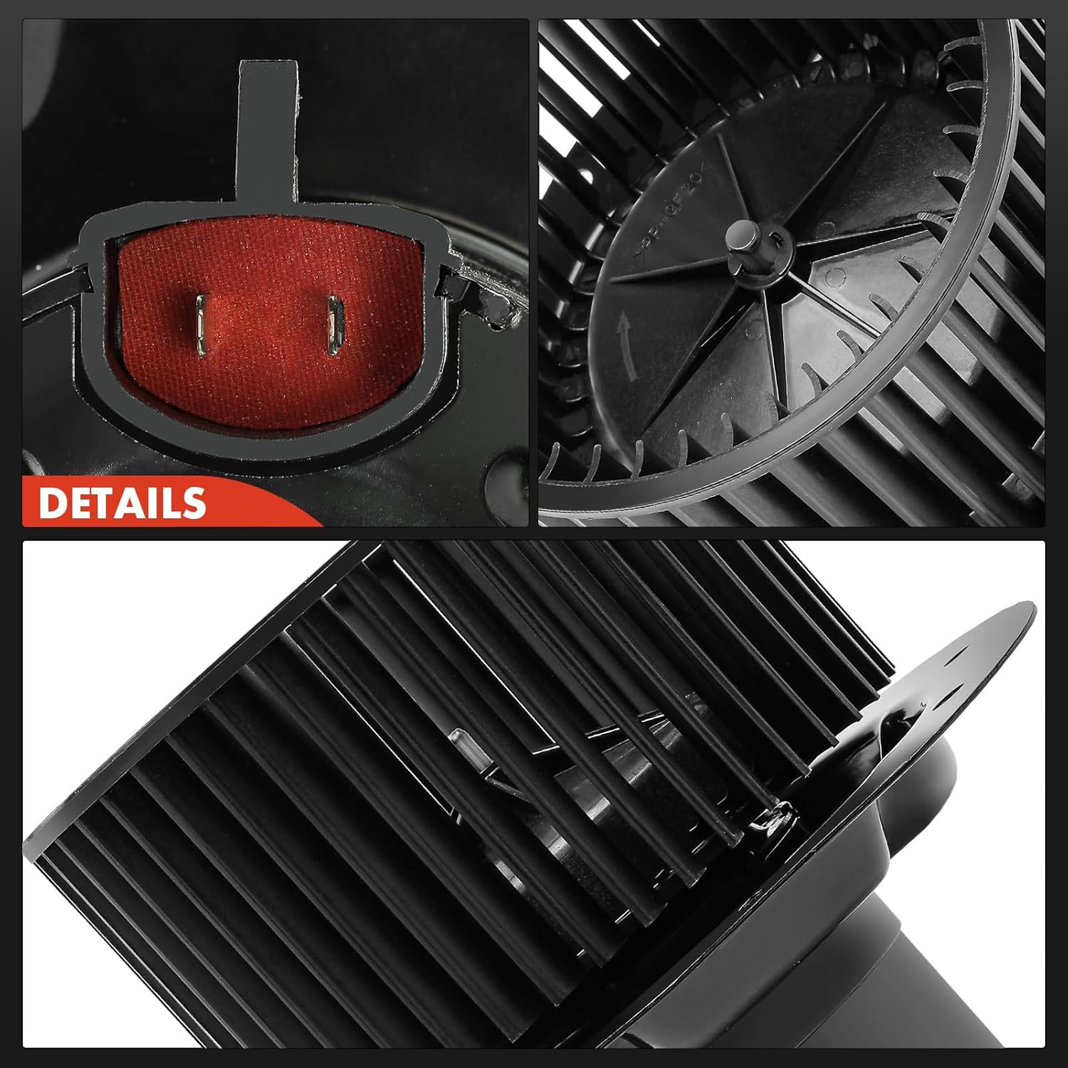 HVAC Heater Blower Motor Assembly Compatible with Ford Vehicles – Bronco, F-150,