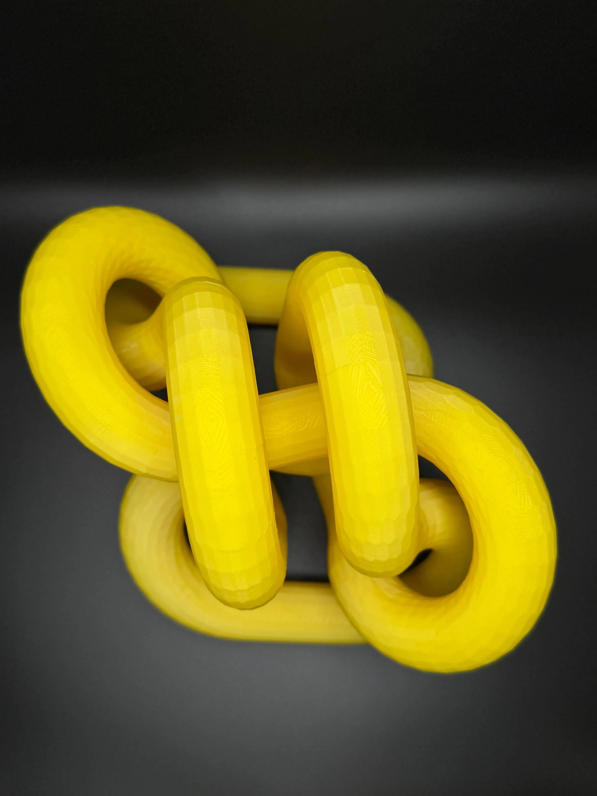 3D Printed Giant Knot Art Sculpture – Unique Gift for Home Decor, Modern Art,