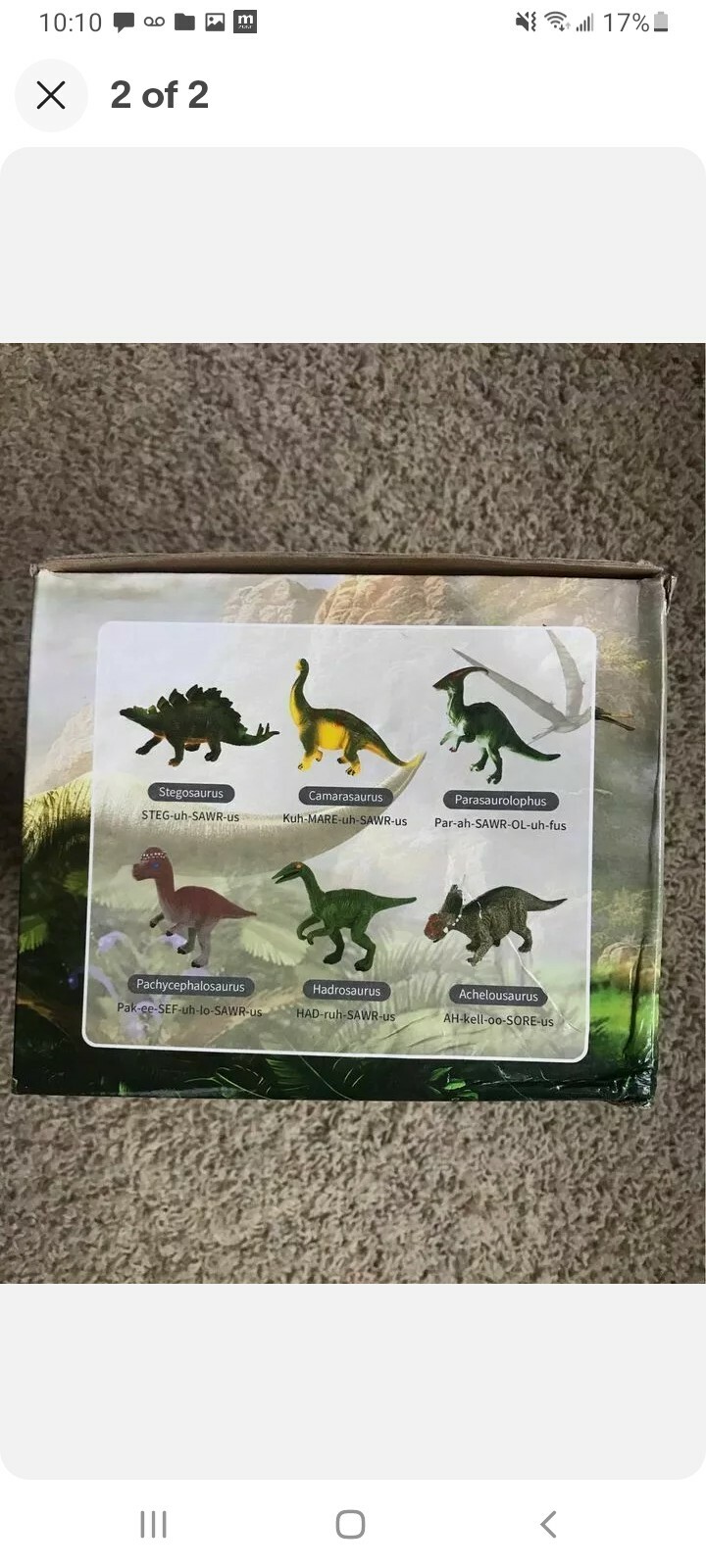 Dinosaur World Toy Set (includes play mat) OleFun Perfect Dino Play Set Ages 3+