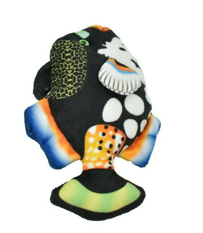 Triggerfish, Tropical Fish Magnet, Soft Stuffed Animal 5 1/2″ CWG32BB3