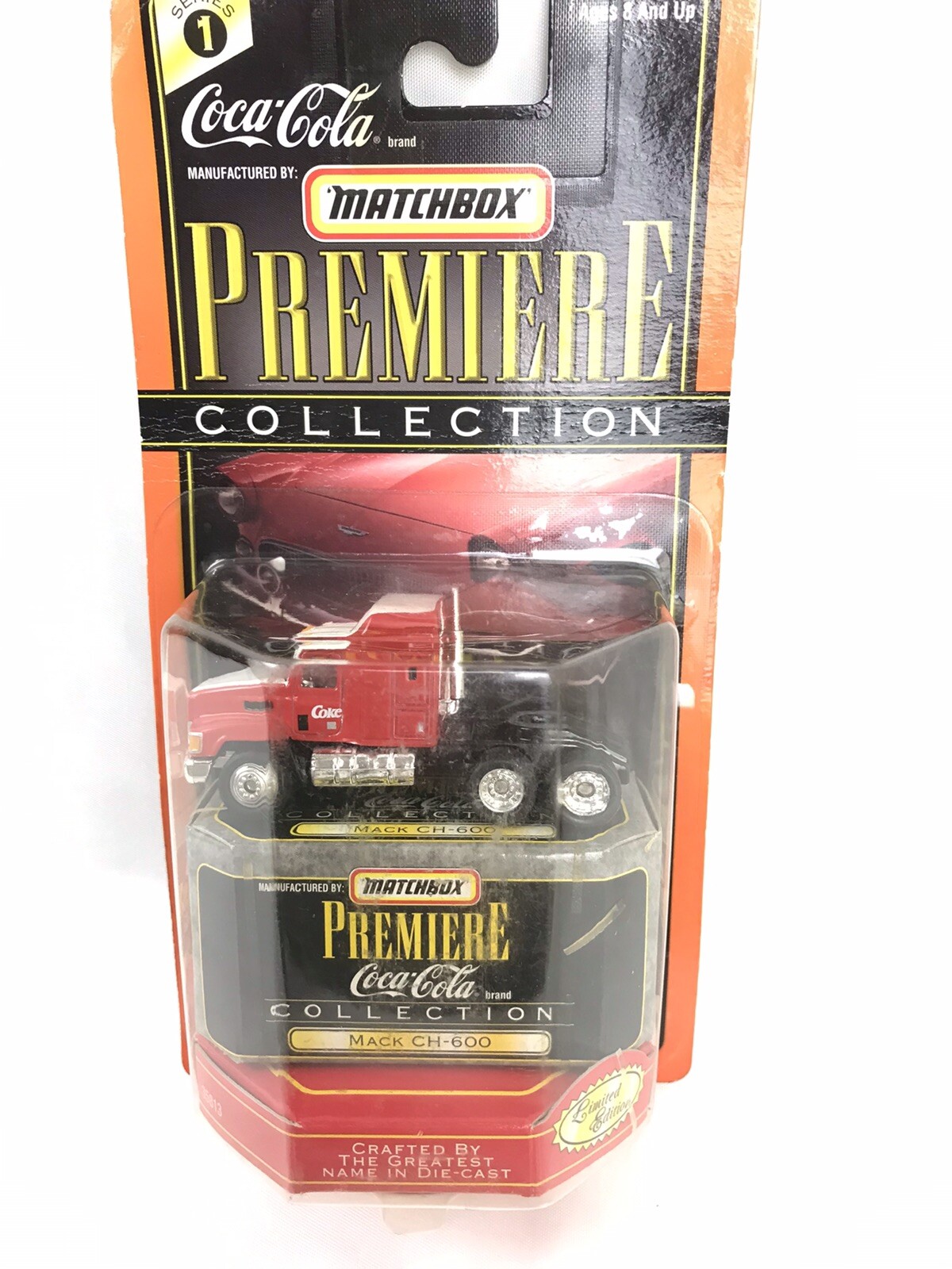 Matchbox Premiere Coca-Cola Collection Die-Cast Cars Mack CH-600, Ford Lot 3 New