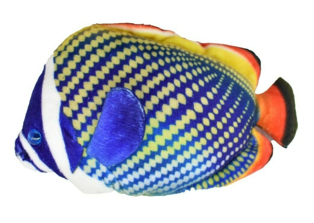 Butterfly Fish, Redtail,Tropical Fish Magnet, Soft Stuffed Fish Toy CWG34BB3