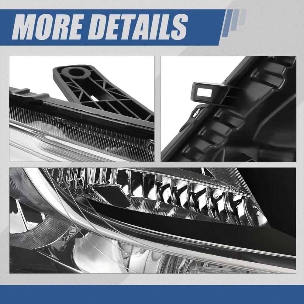 factory Style Headlight Assembly Headlamp Compatible with Nissan Pathfinder 2…