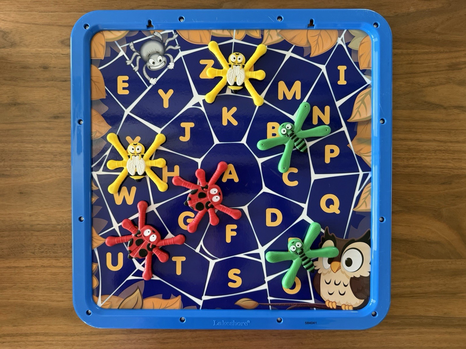 Lakeshore Magnetic Bug Toss Educational Toy Alphabet Numbers Double Sided $40