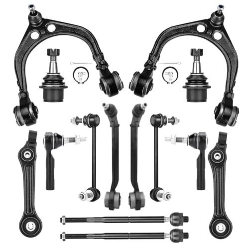 Front Upper and Lower Control Arms Suspension Kit Fit for 2011 2012 2013 2014