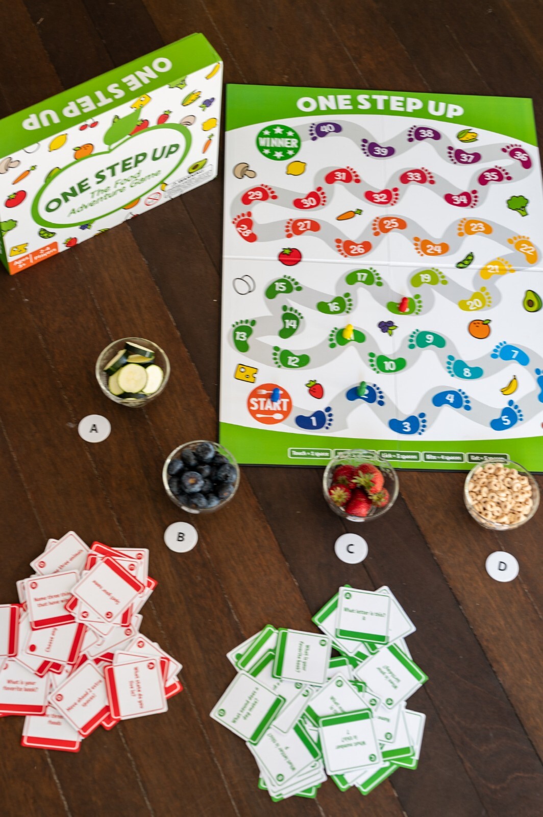 One Step Up – The Food Adventure Game