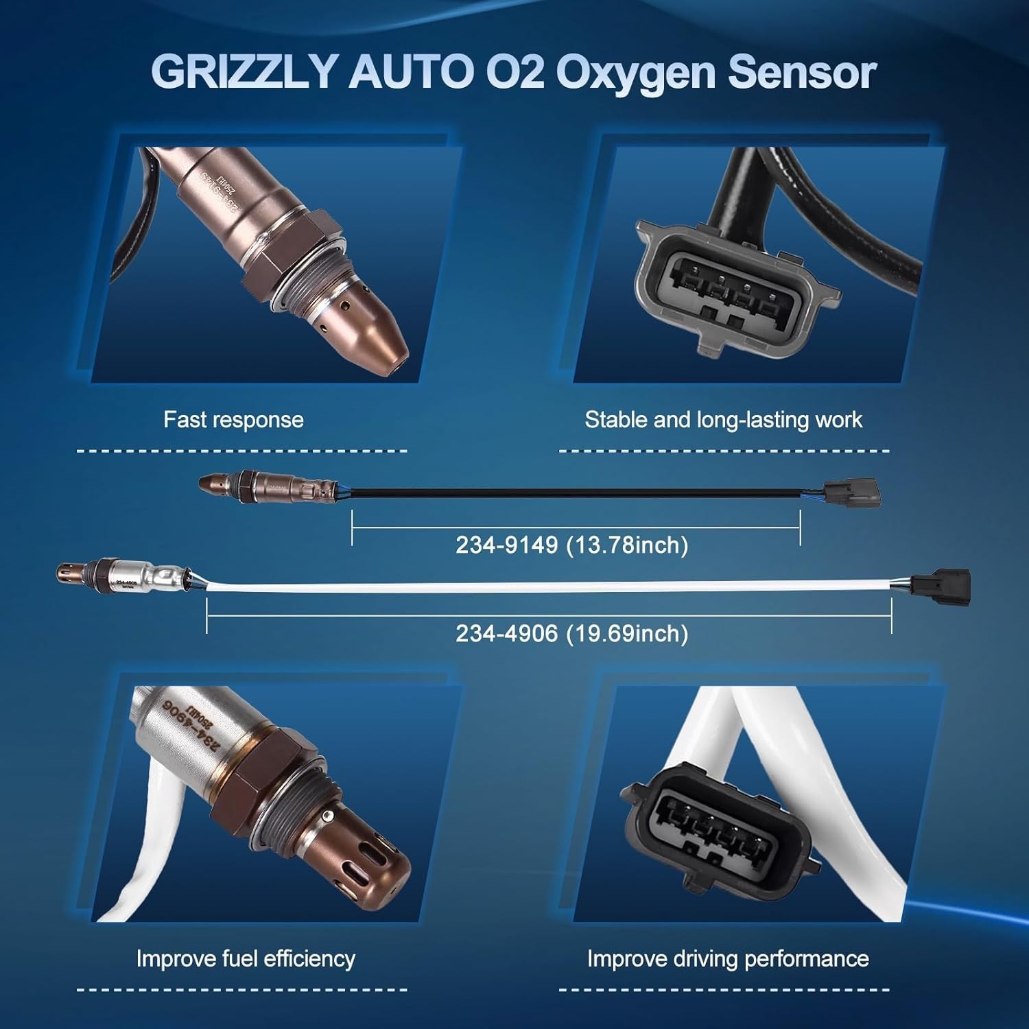 O2 Oxygen Sensor Upstream and Downstream for Nissan Rogue SL S SV 2014-2019, …