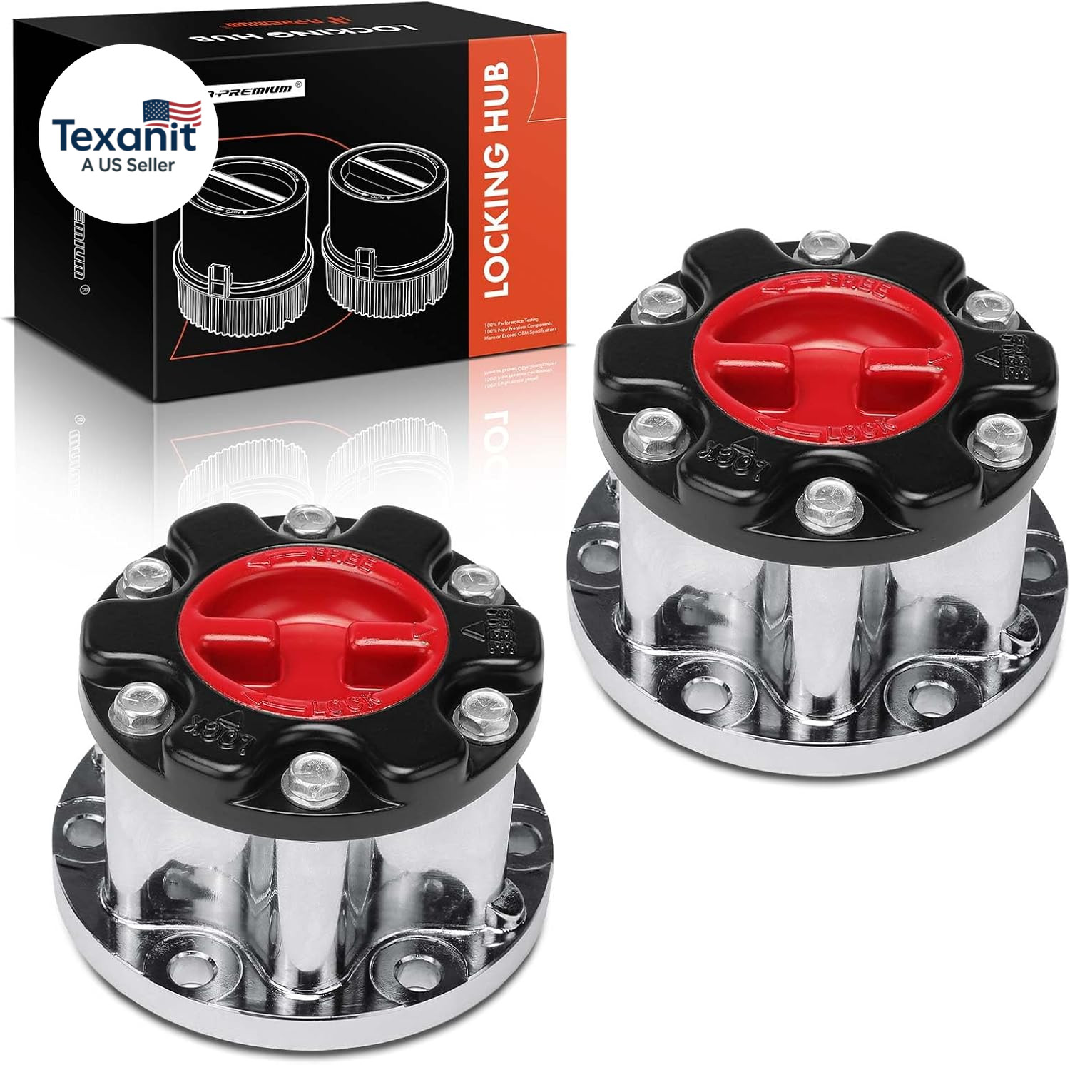 4WD Manual Locking Hub Actuator Compatible with Toyota 4Runner/Pickup 1986-1995,