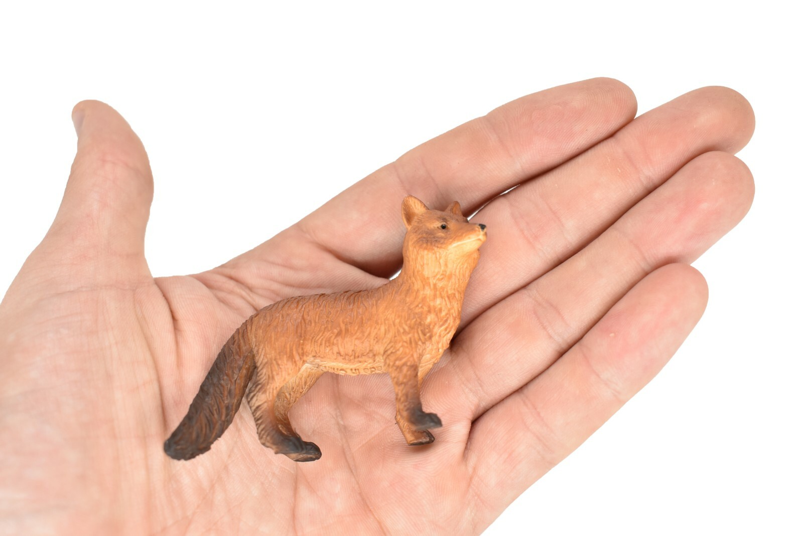 Fox, Red, Plastic Animal, Educational, Toy, Kids, Realistic Figure, 3″ M053
