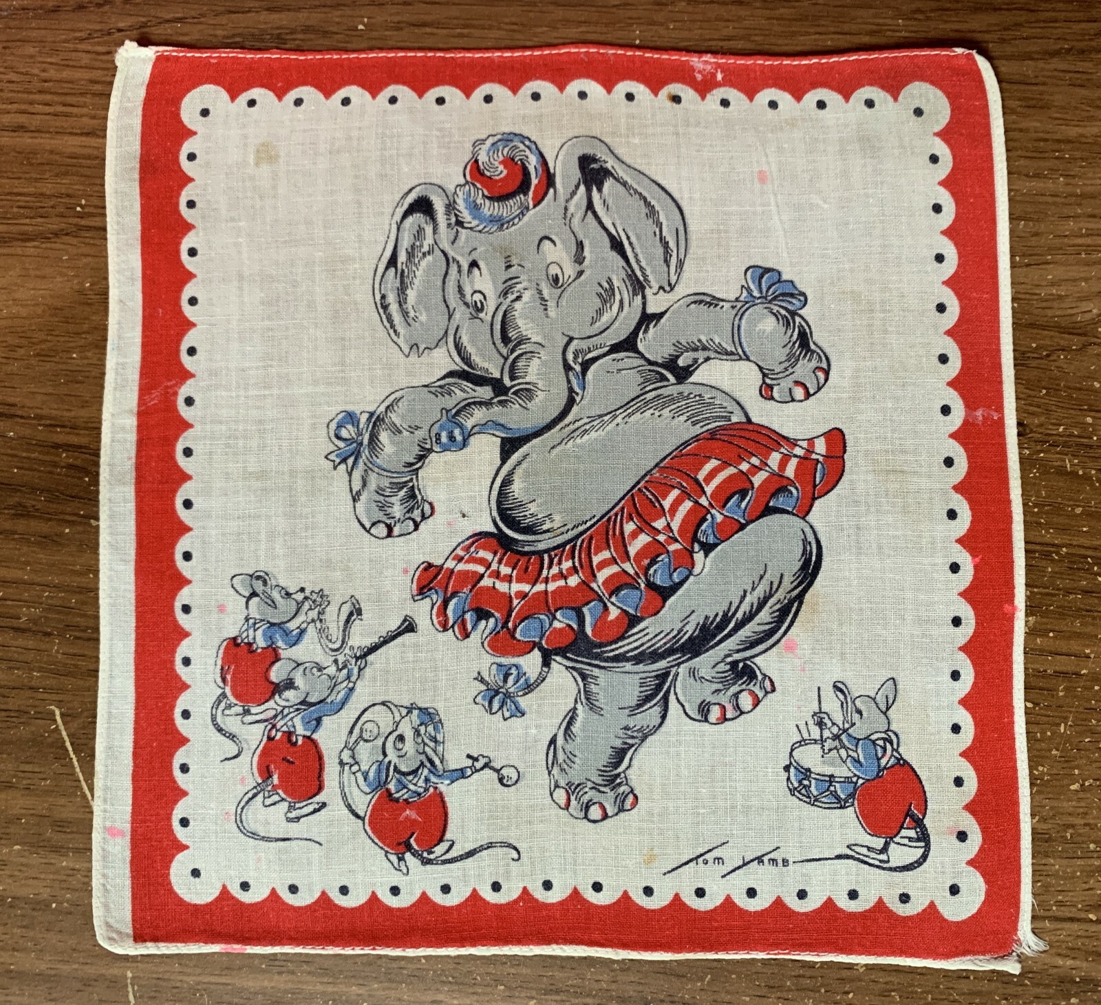 Vintage Children Handkerchiefs Various Characters & Themes Each Sold Separately