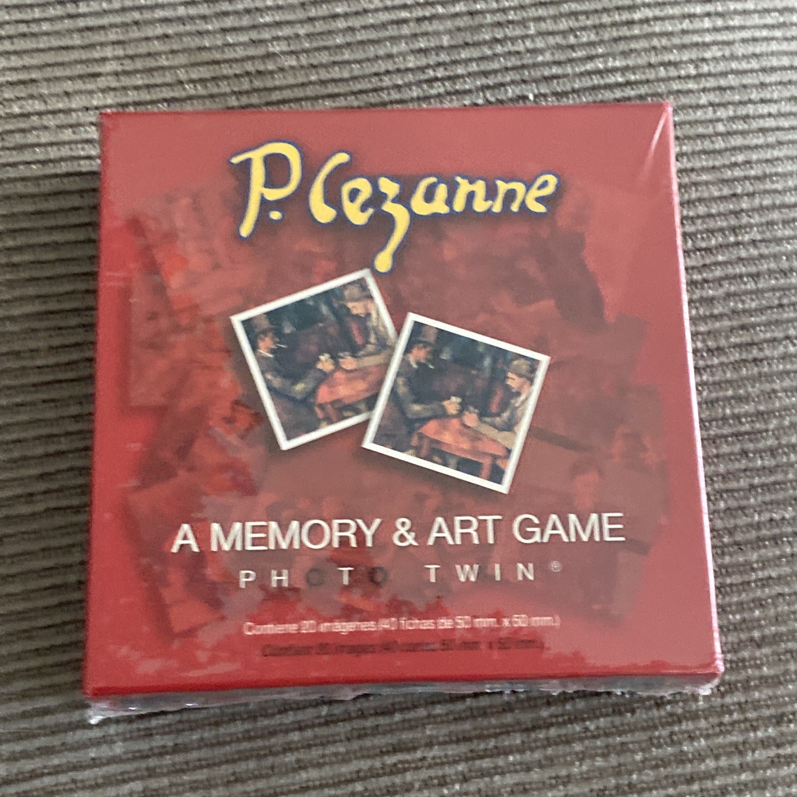 Paul Cezanne Memory & Art Game By Photo Twin