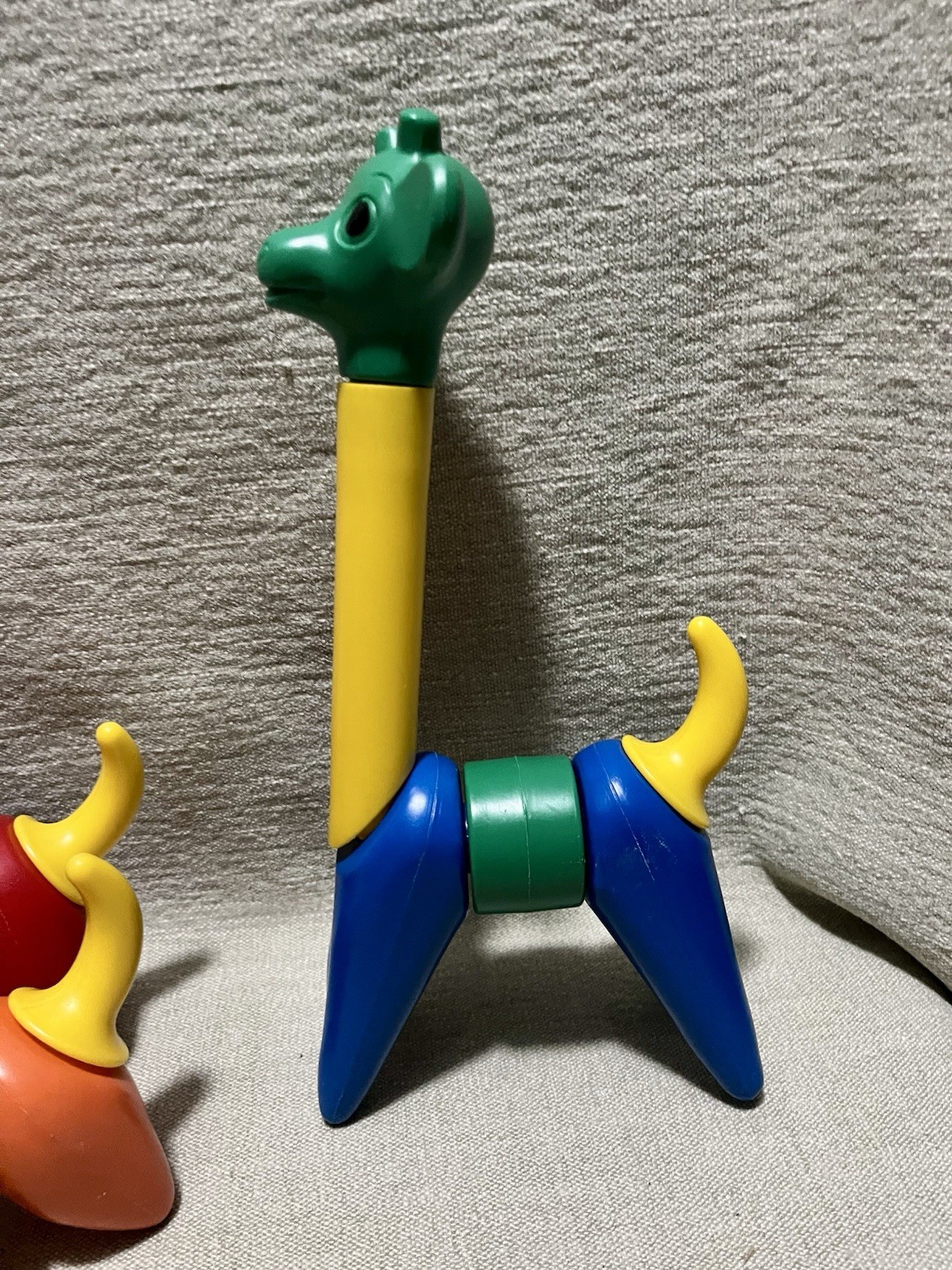 Tupperware Zoo It Yourself Animals Toys Dog Elephant Giraffe 16 pc Set 1966-70s