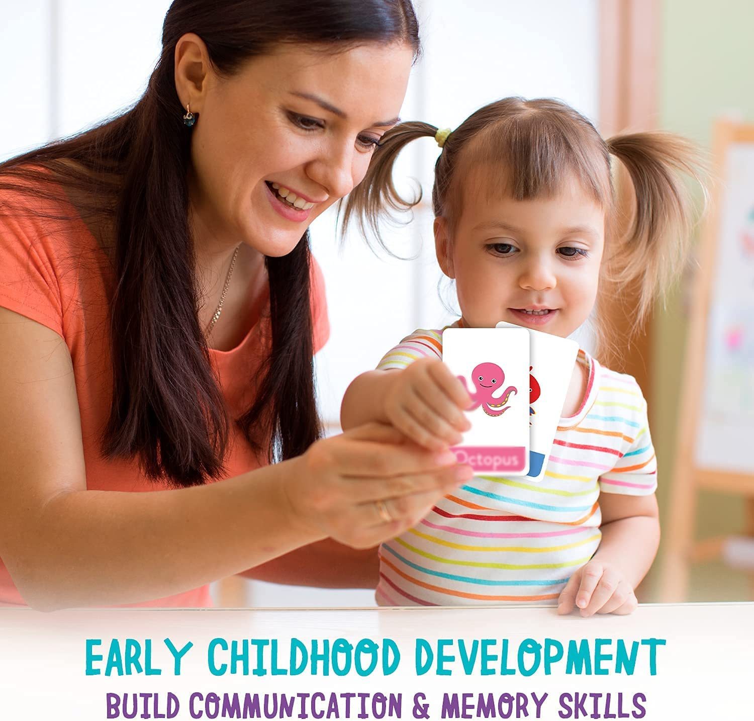 Toddler Flash Cards – Interactive Alphabet Learning with Alphabet Flash Cards fo