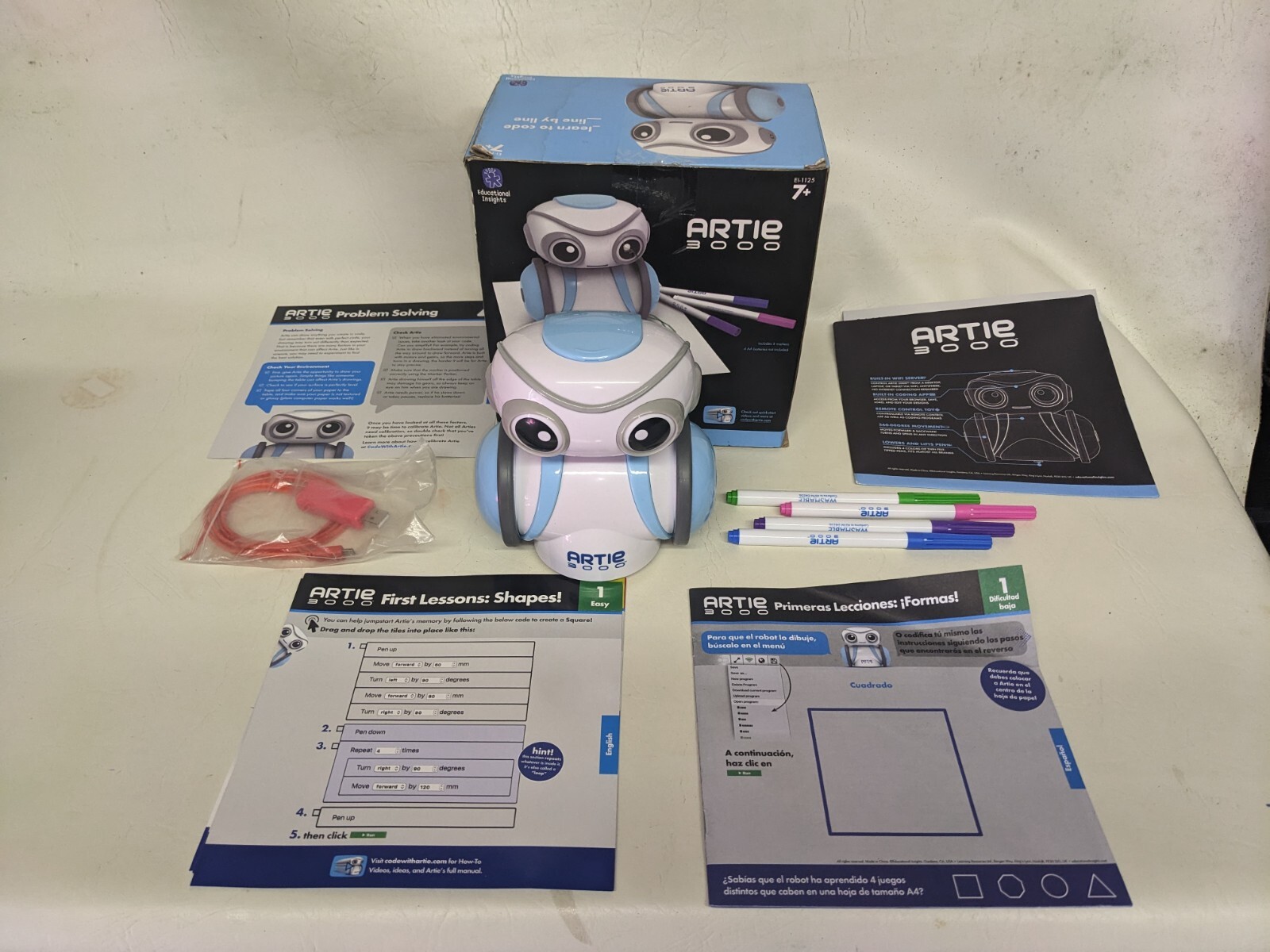 Educational Insights Artie 3000 The Coding Robot Stem Toy (K7)