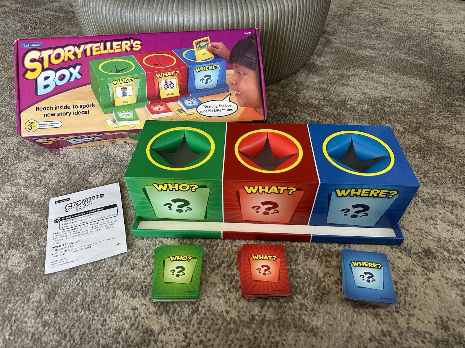 Lakeshore STORYTELLER’S BOX 3YRS+, COMPLETE