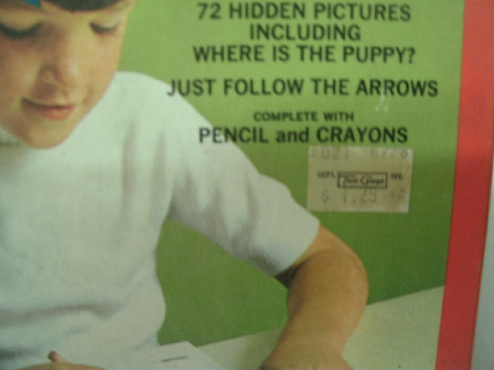 1977 DOT to DOT–Arrow–Child Guidance Educational Activity–6 books/33 unused p
