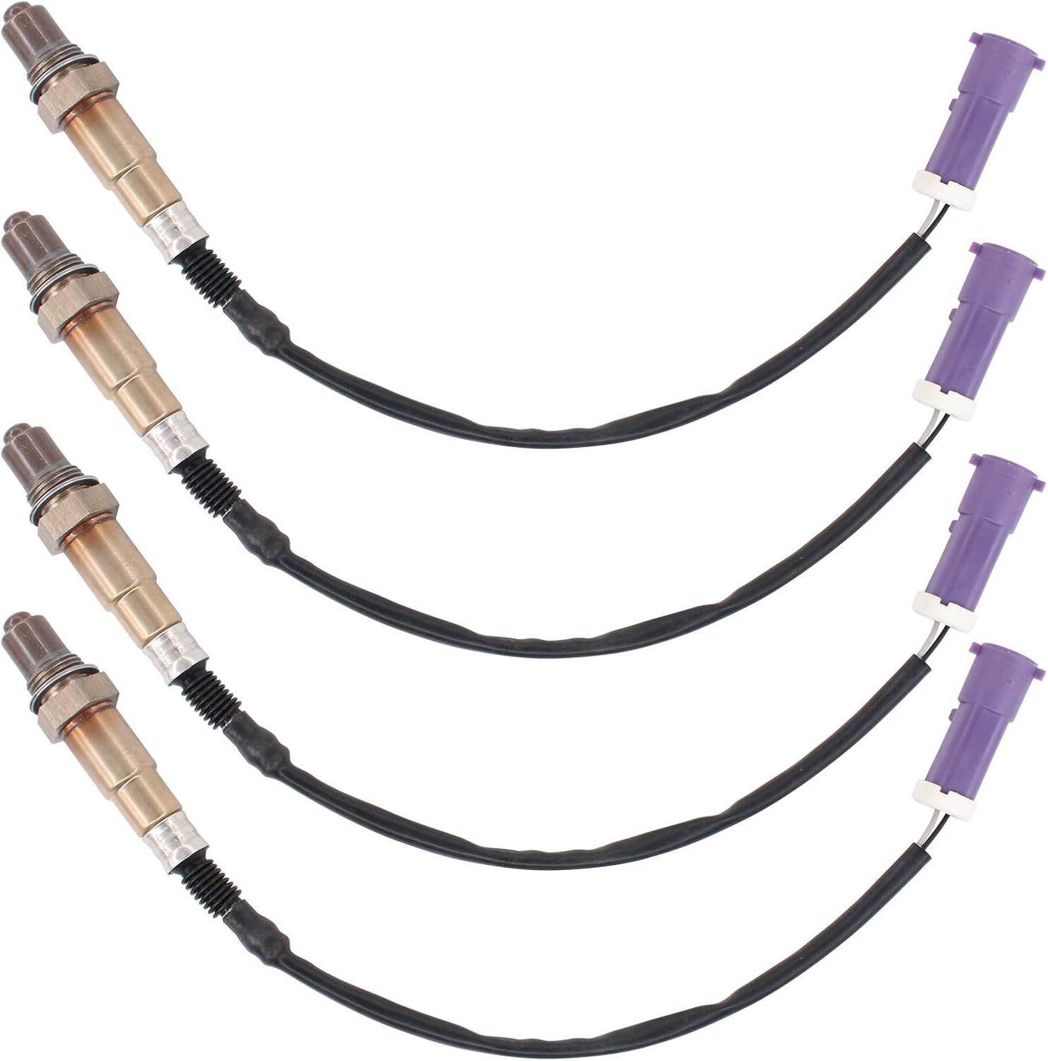 4pcs O2 Oxygen Sensors Upstream Downstream Ford F150 04-08 Lincoln 06-08