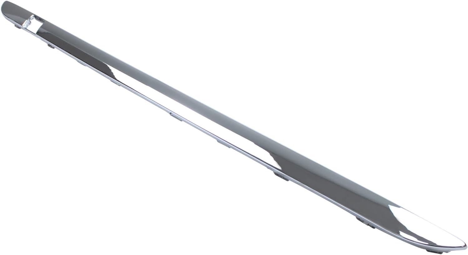 ApplianPar Rear Bumper Face Bar Trim Molding for Mercedes-Benz Without AMG Sport