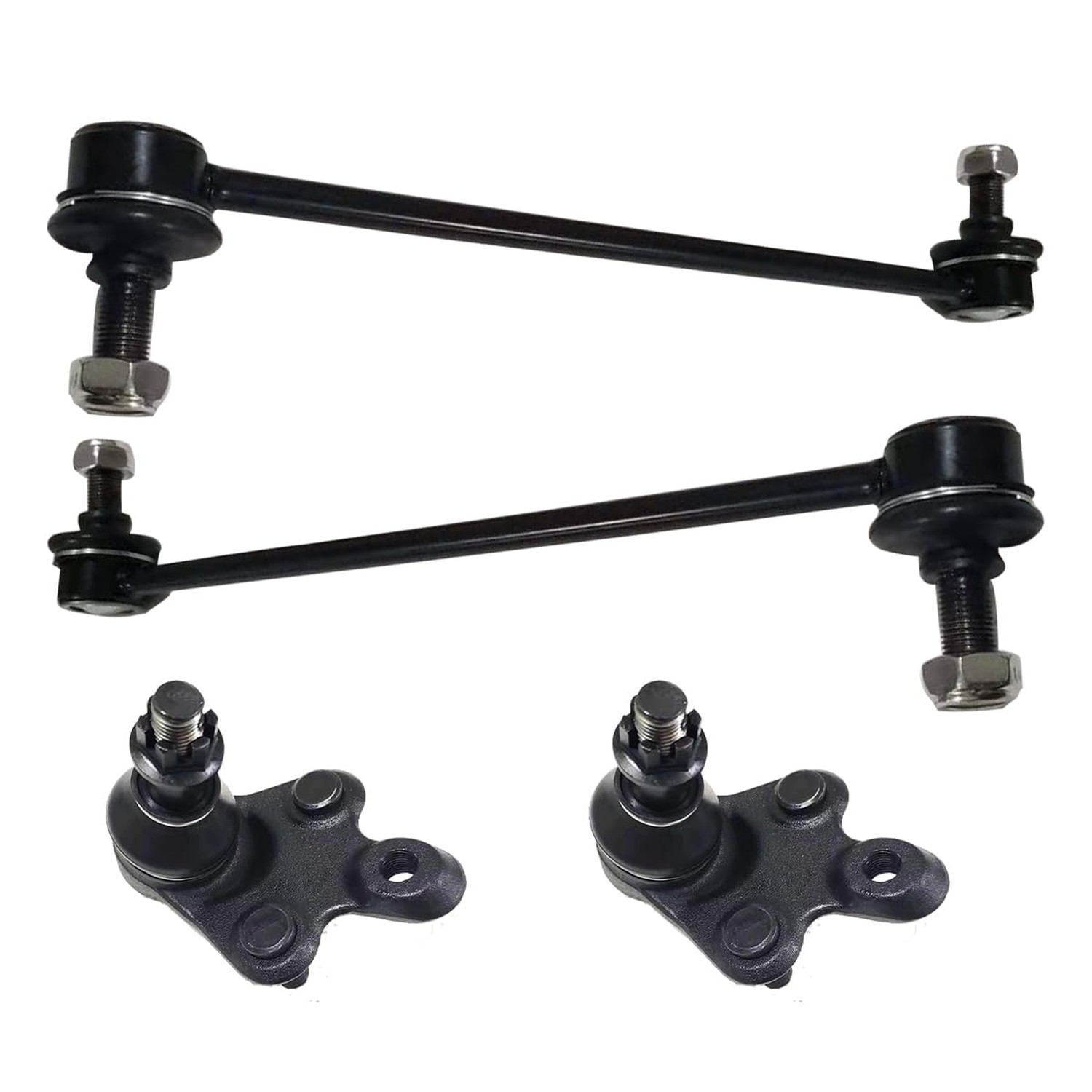 4pc Front Sway Bar Ball Joint Kit Toyota Corolla 2009-2019, Matrix 2003-2008 …