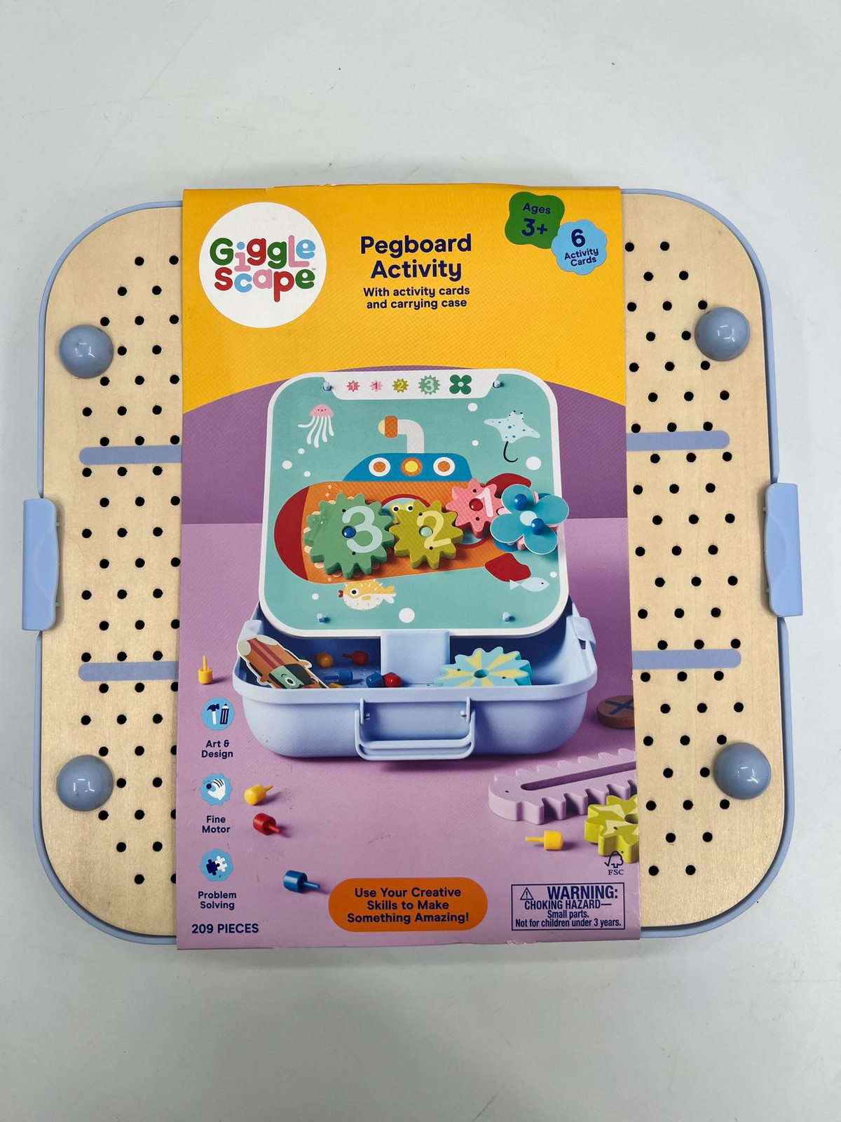 Pegboard Activity – Gigglescape™