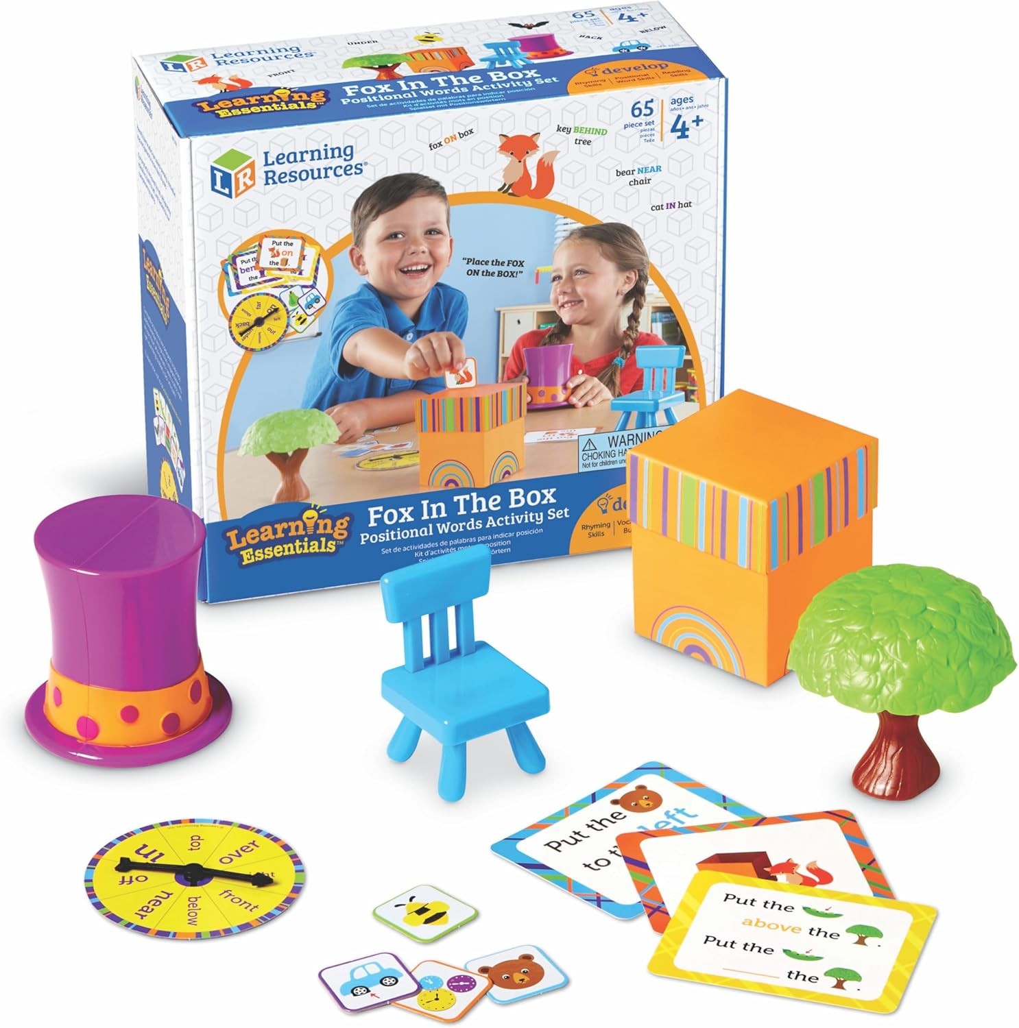 Fox in The Box Position Word Spelling Game