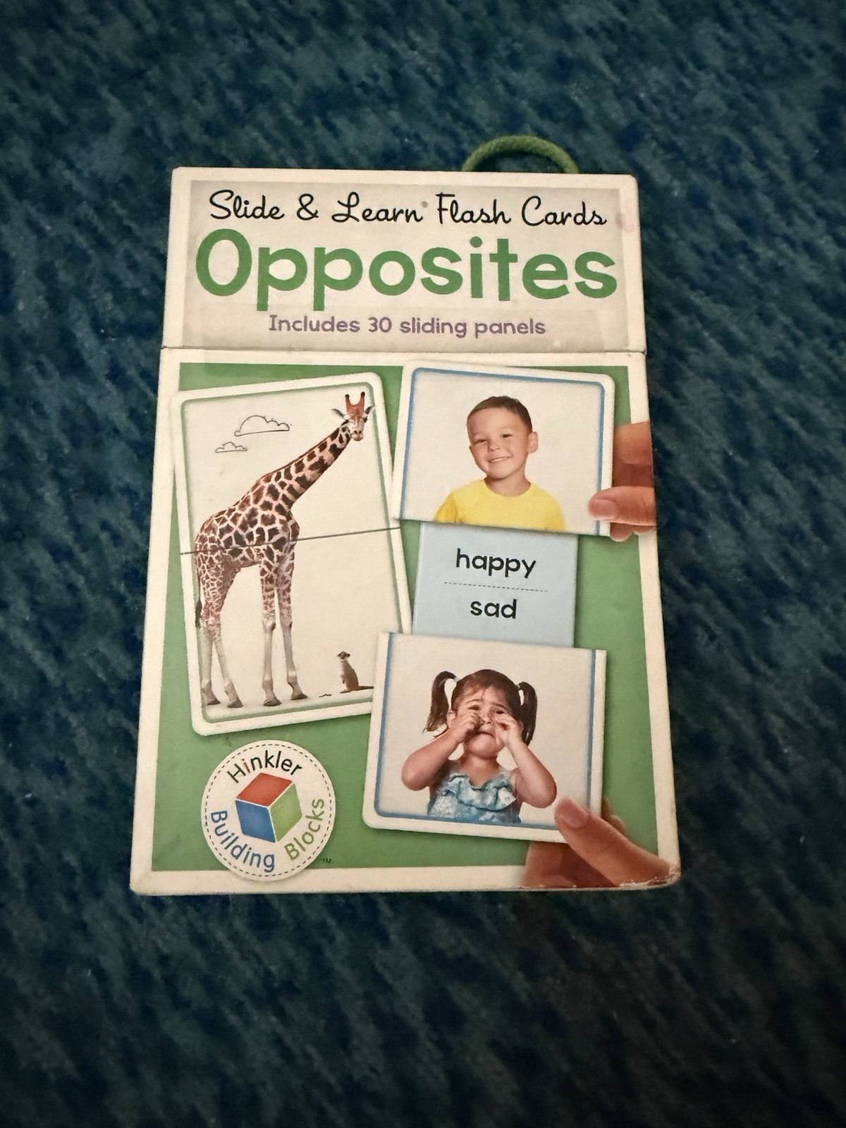 Slide And Learn Opposites Flash Cards