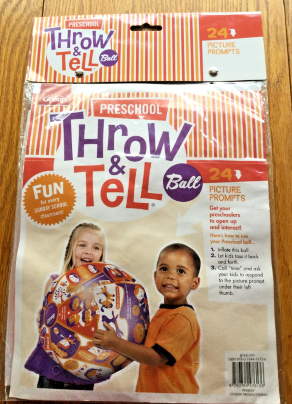 Preschool Throw And Tell Ball Picture Prompts Sunday School Inflatable Ball New