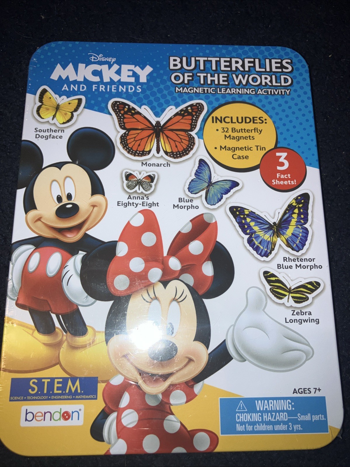 NEW Bendon Disney Butterflies Of The World Magnetic Learning Activity STEM