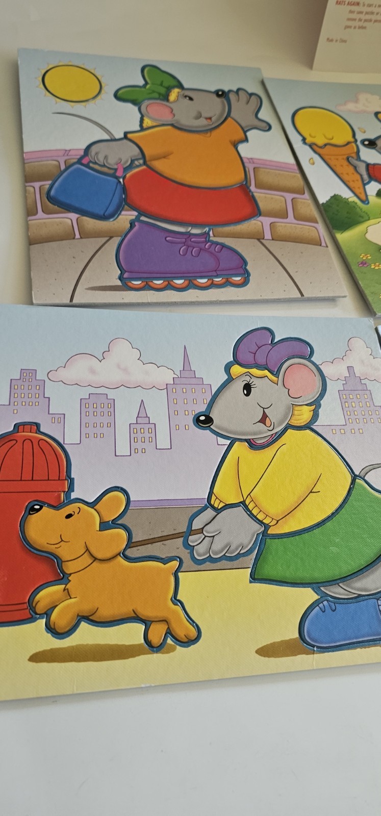 Oh Rats! Educational Puzzle Game Discovery Toys Complete Ages 3+