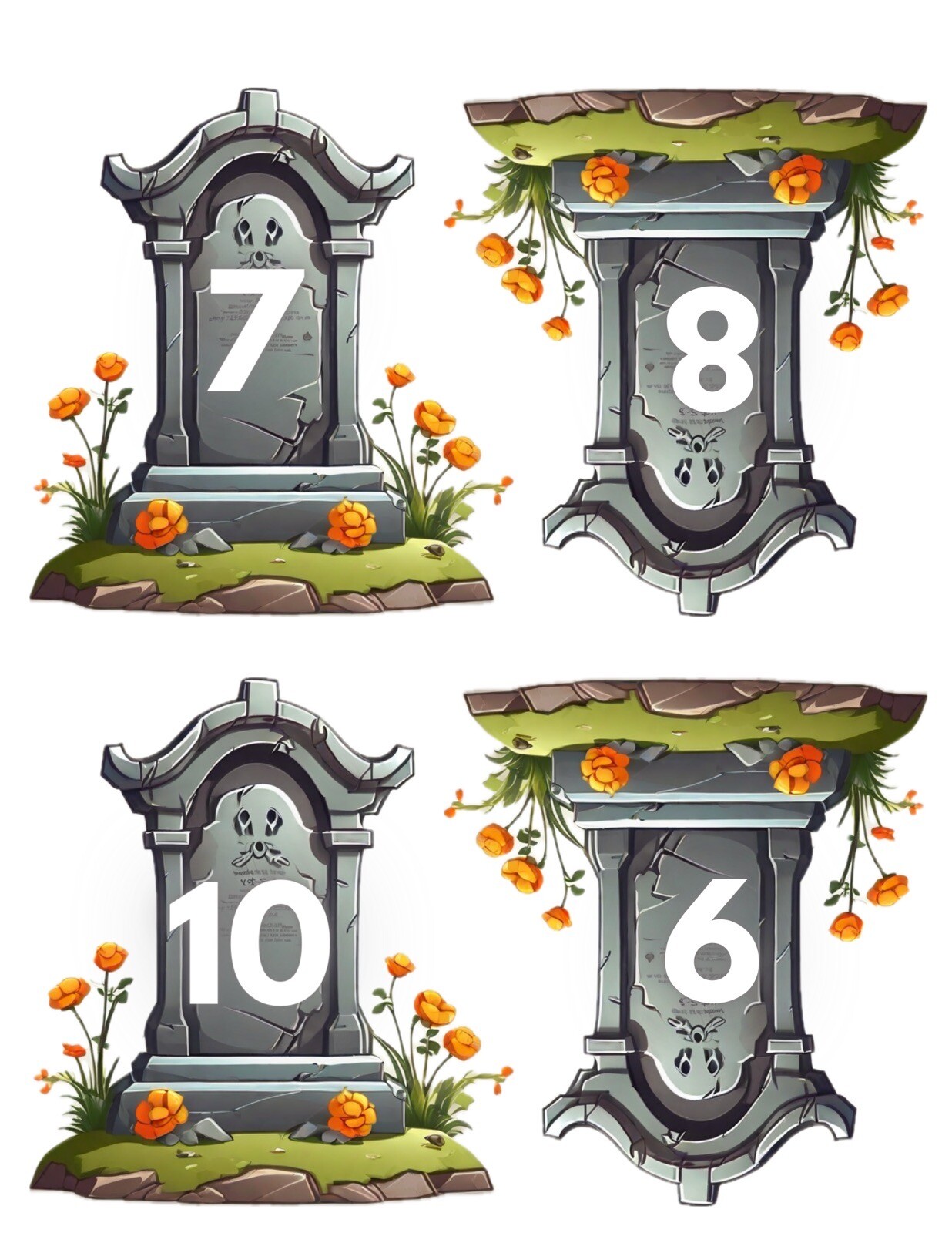HALLOWEEN BUNDLE – 12 sets FLANNEL BOARD LAMINATED CARDSTOCK DIY *UNCUT *