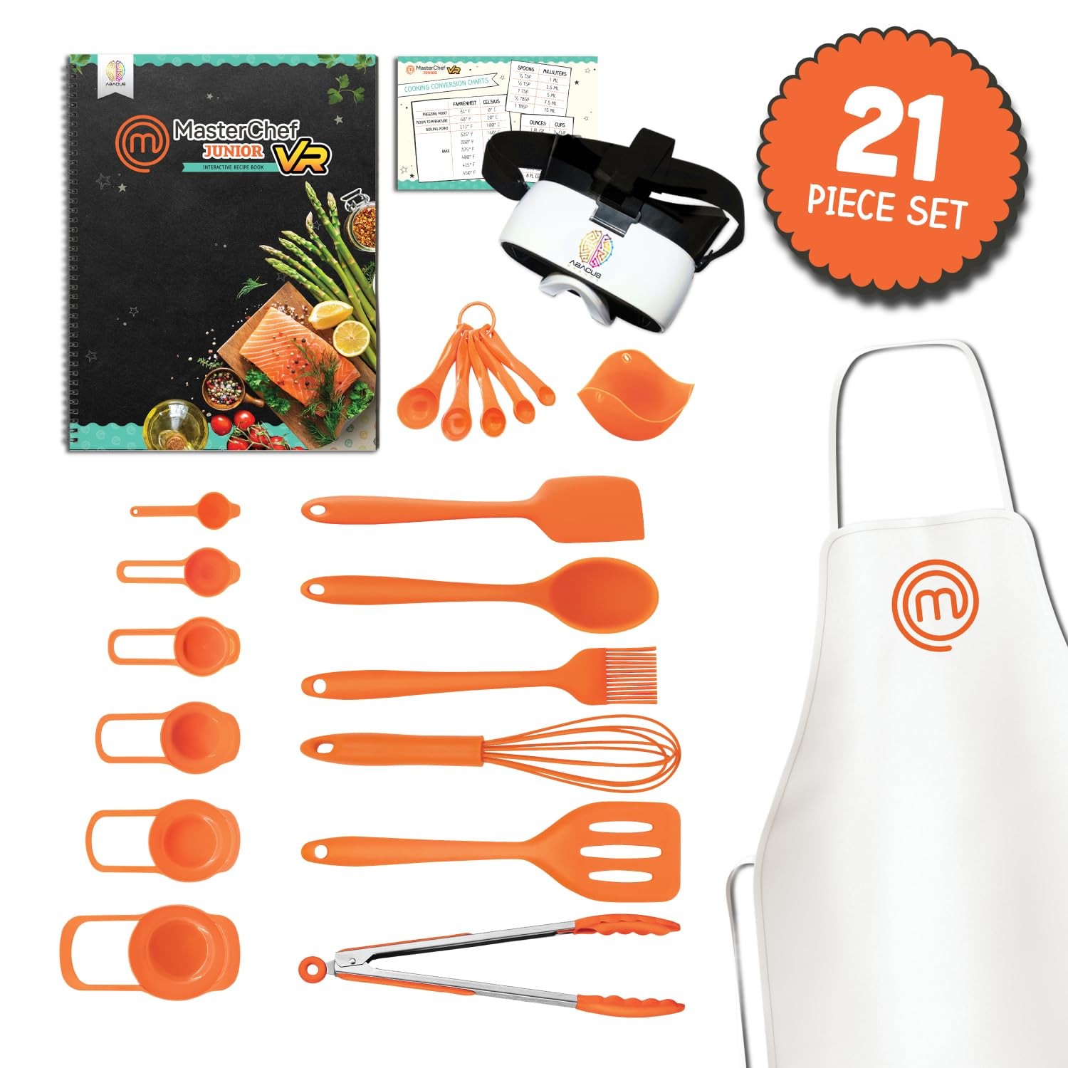 Abacus Brands VR MasterChef Junior Virtual Reality Kids Cooking Kit with 21