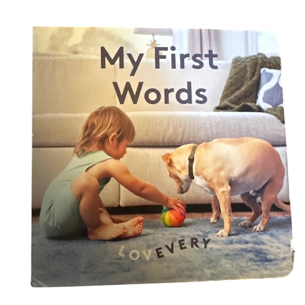 Lovevery My First Words Board Book 11-12 Months Developmental Toddler Baby Kids