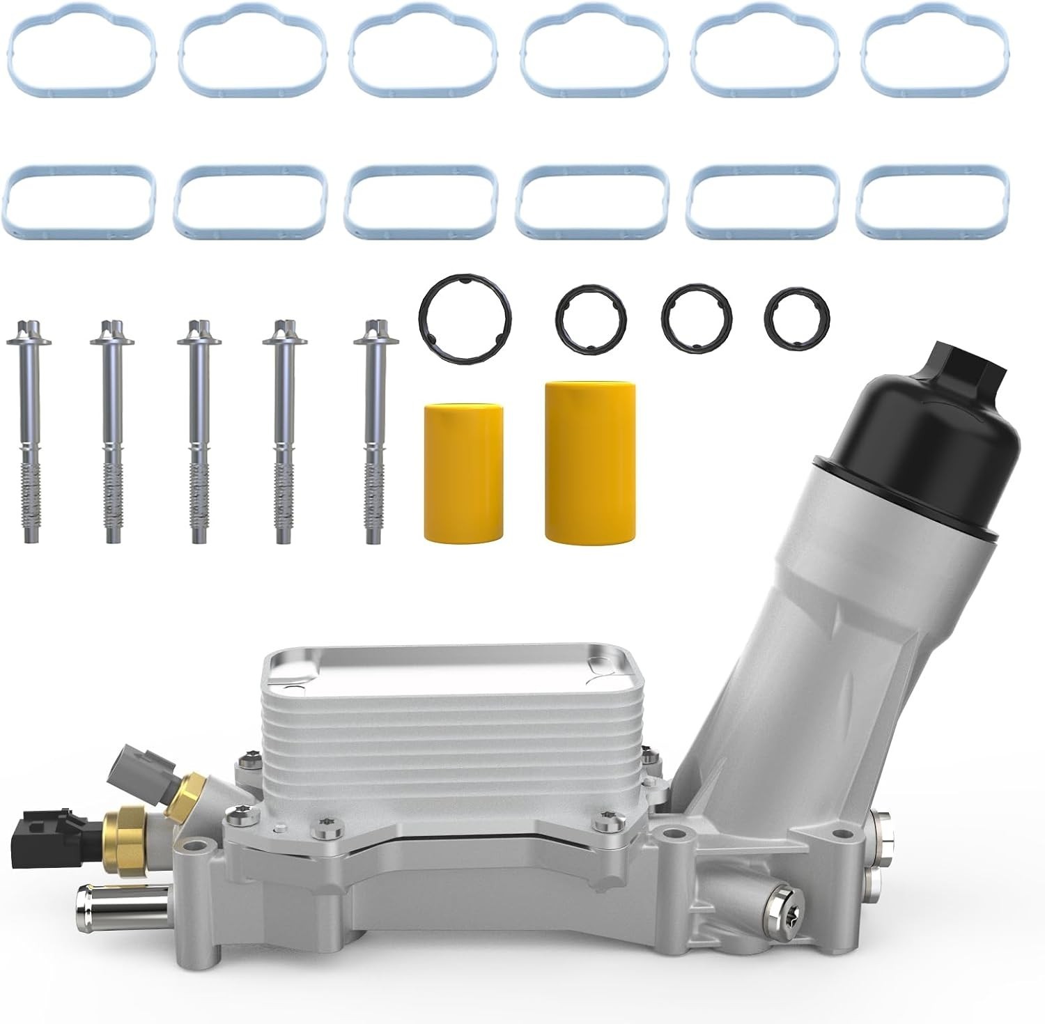 926-876 Aluminum Engine Oil Cooler Oil Filter Housing Adapter for Dodge Avenger