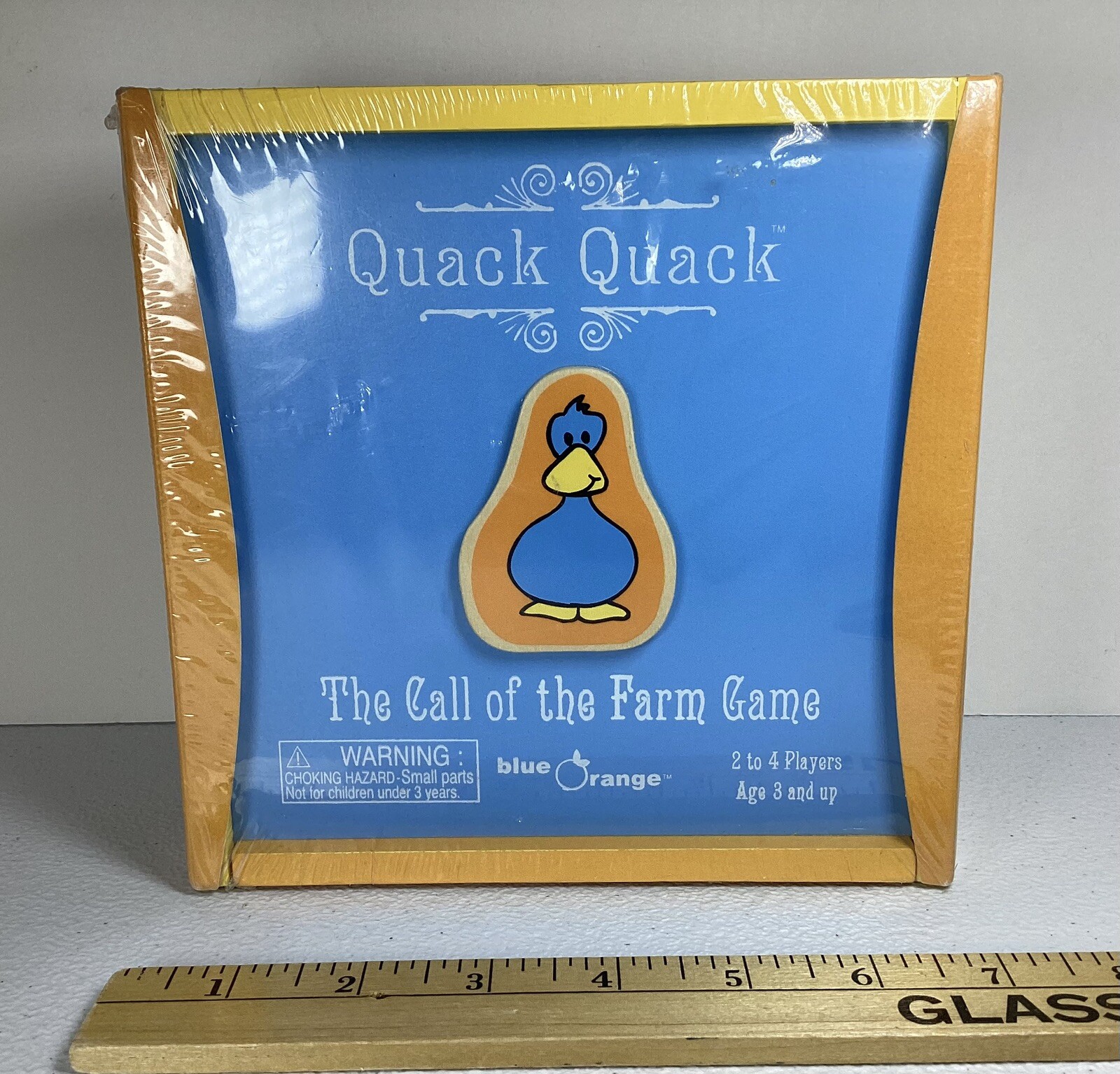 Educational Quack Quack Farm Wooden Game 2-4 Players Blue Orange Ages 3+ Sealed