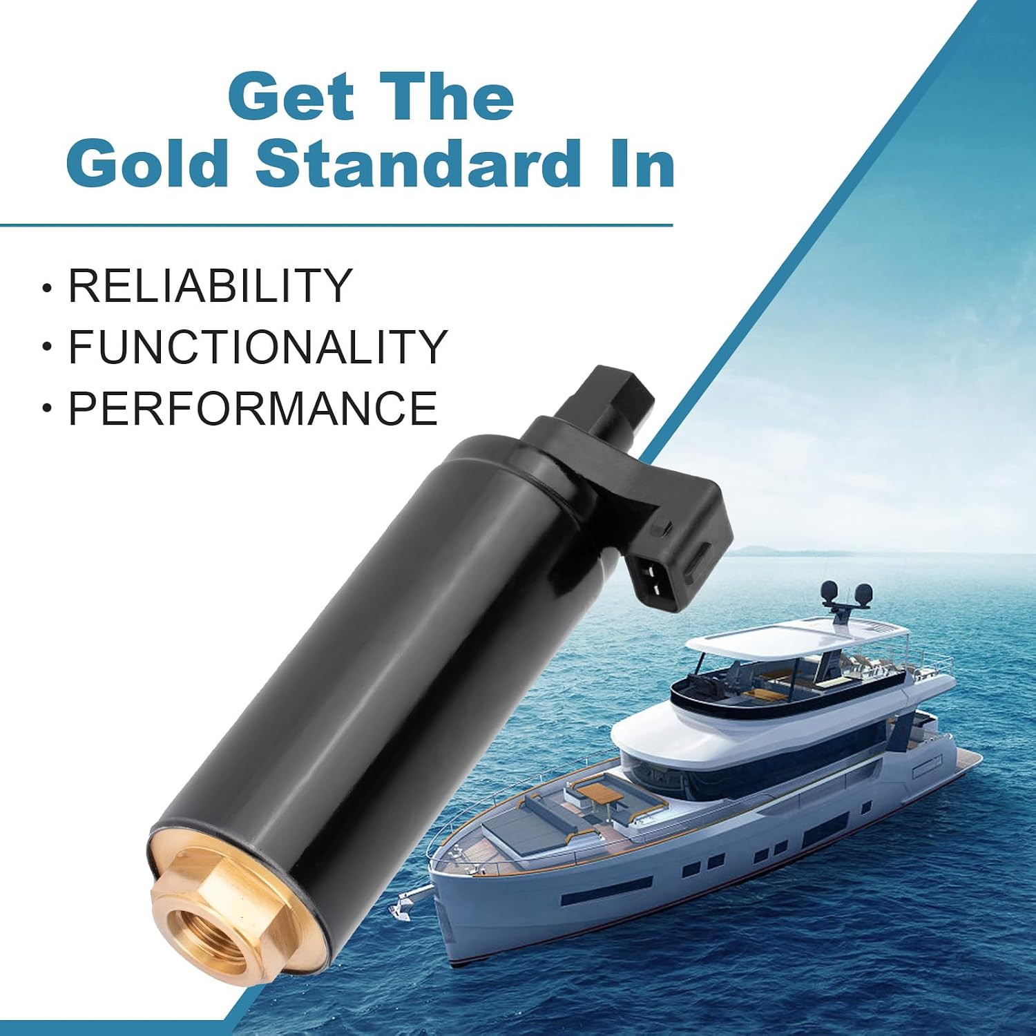 Low Pressure Marine/Outboard Fuel Pump Replacement Compatible QFS OEM Volvo Pent