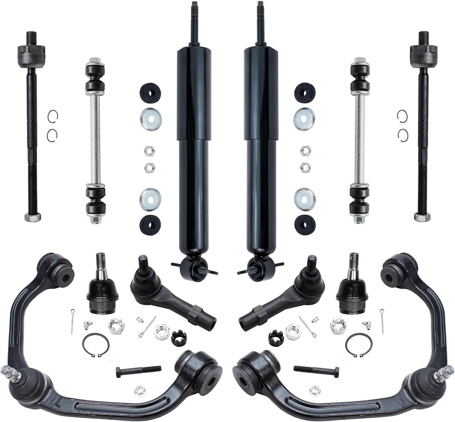Detroit Axle – Front End 12pc Suspension Kit for Ford Ranger Mazda B2300 B2500