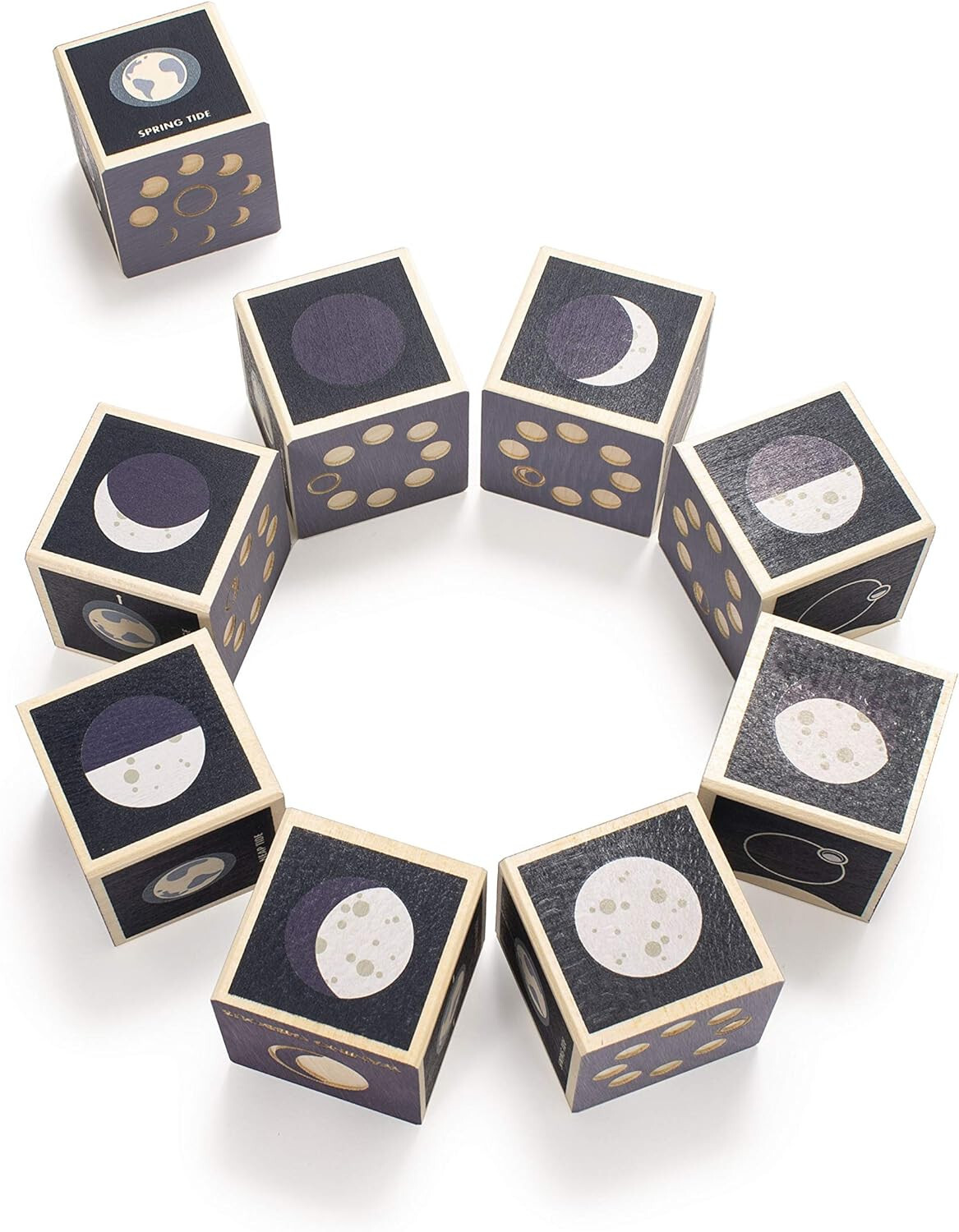 Uncle Goose Moon Phase Blocks – Made in America