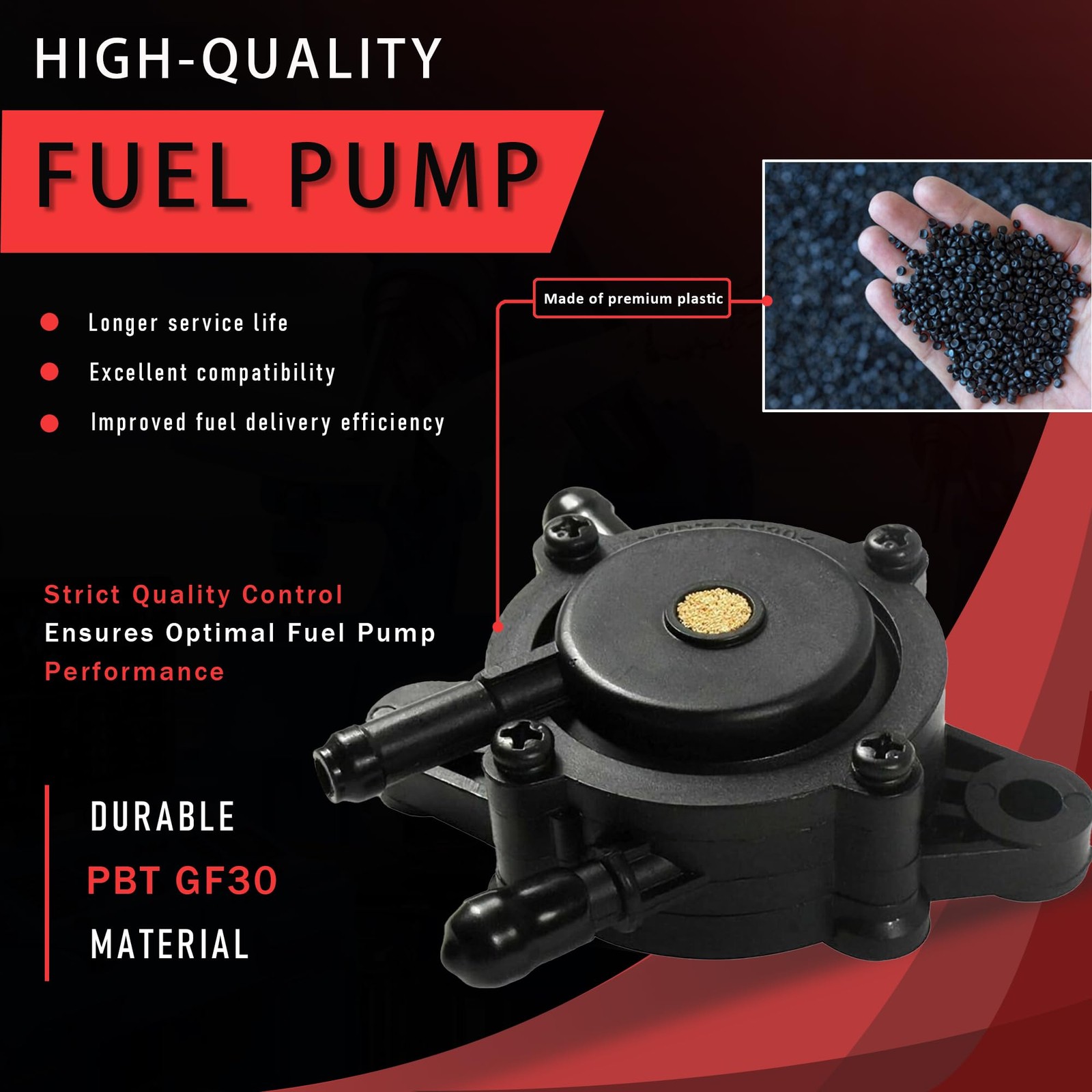 808492 808656 Fuel Pump for Kohler 17HP-25HP Lawn Mower Briggs…