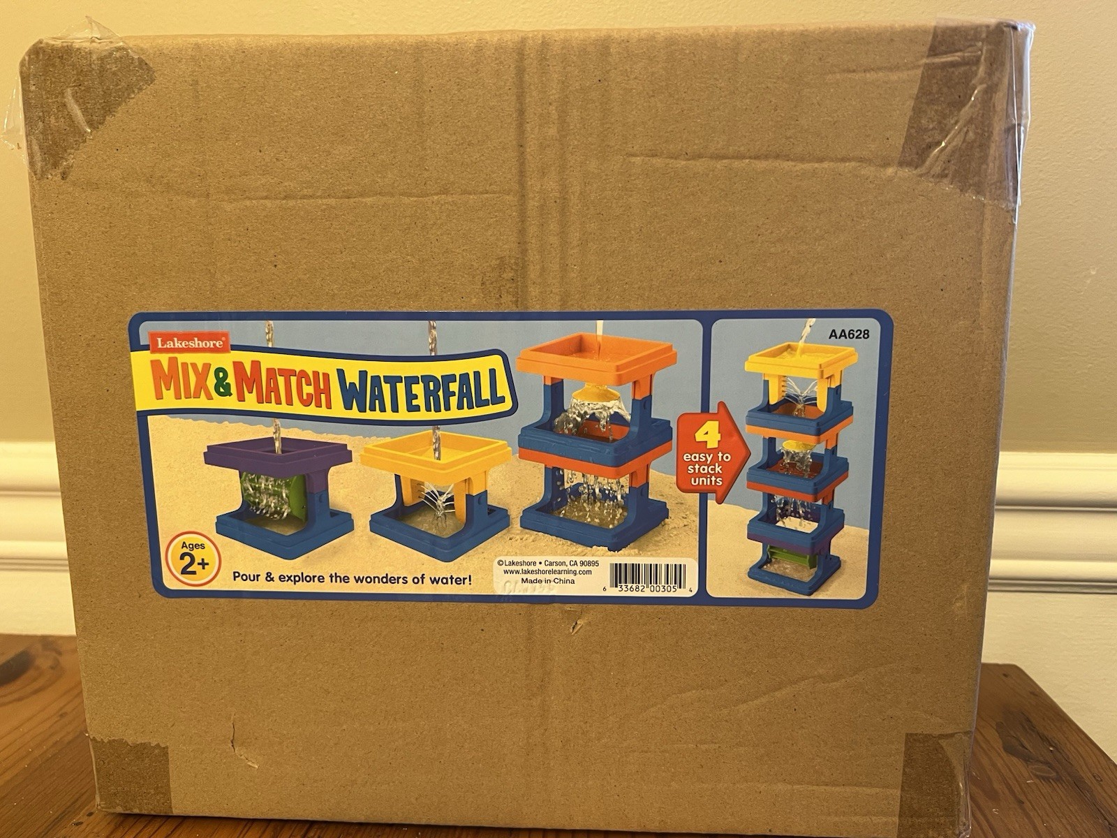 Lakeshore Learning Mix & Match Waterfall Water Play Set Age 2+ New In Sealed Box