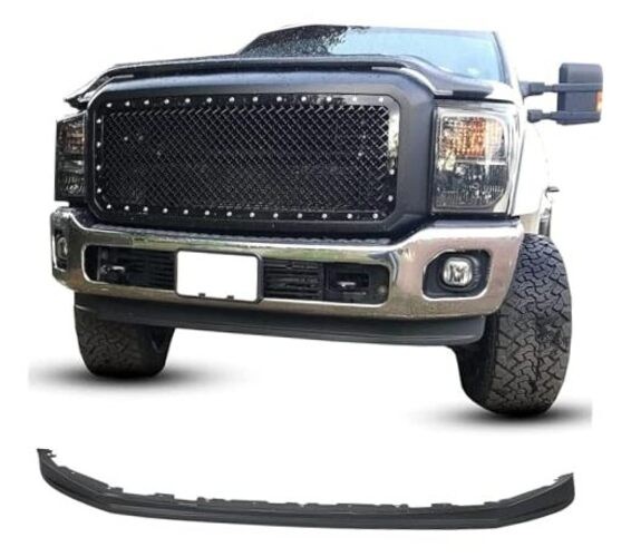 Front Lower Bumper Valance Deflector Compatible with 2011-2016 Ford F250 F350