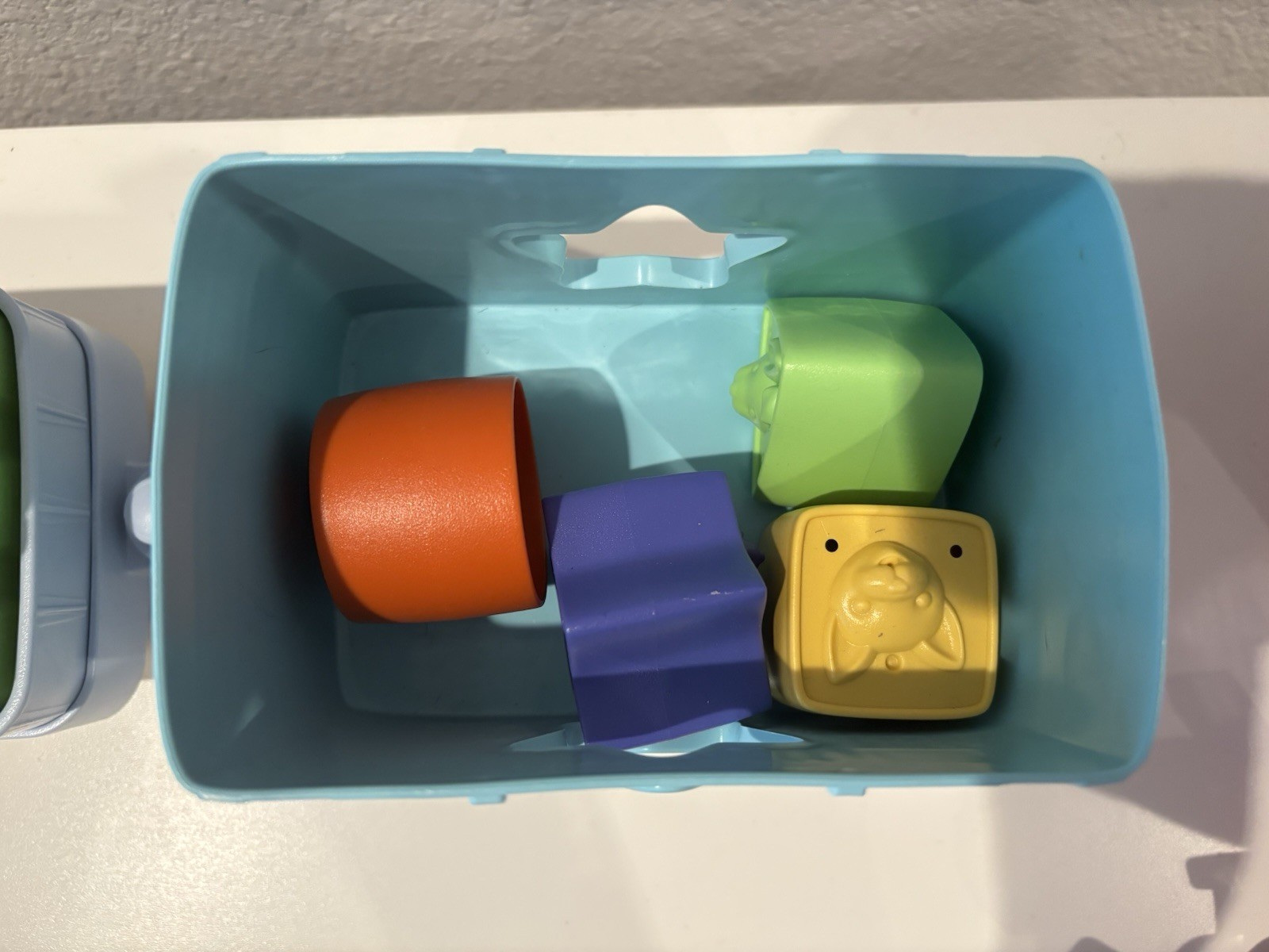 Green Toys Shape Sorter Train w/ Stacking Cargo Cars – Toddler Toy