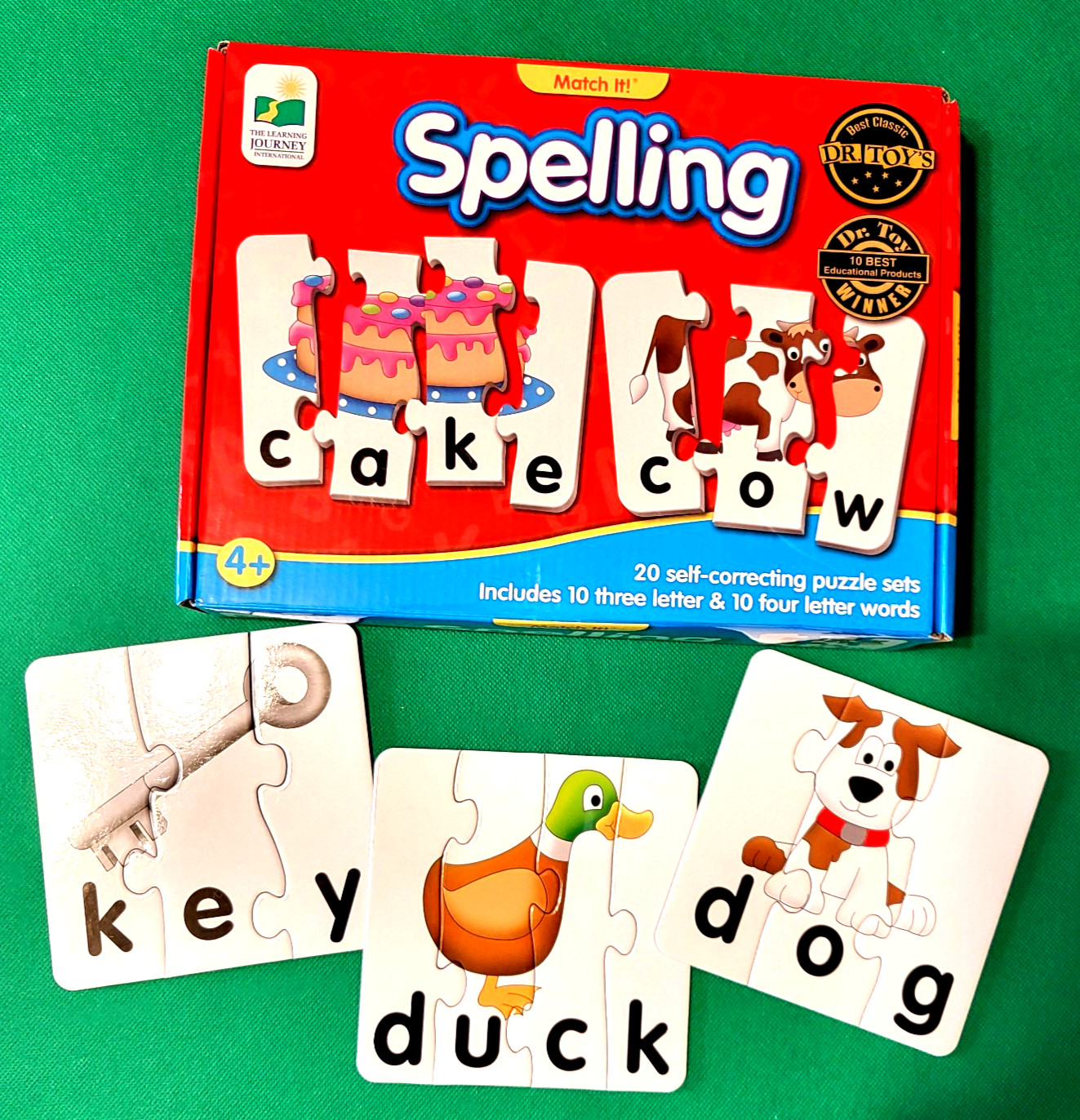 Match It! Spelling Puzzle Game 20 Self-correcting Word Sets The Learning Journey