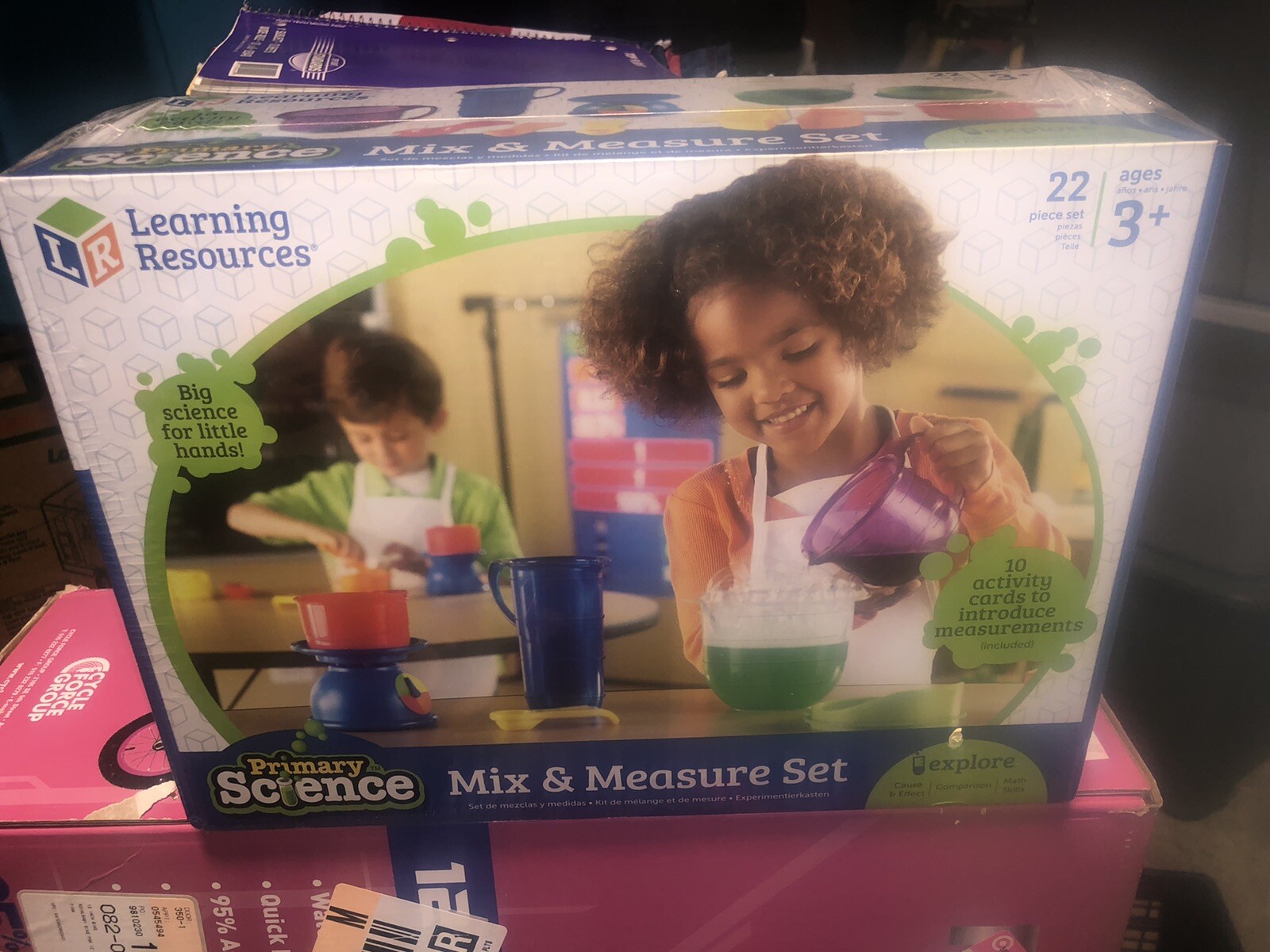 NEW Learning Resources Primary Science Mix & Measure Set