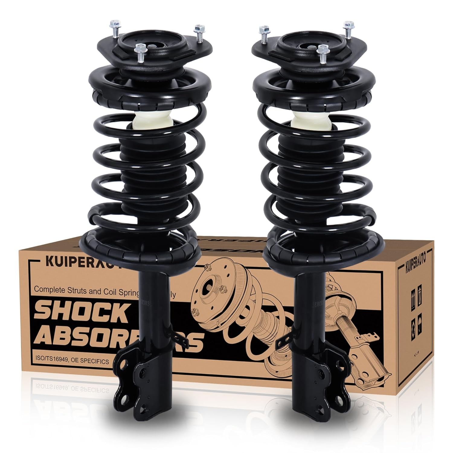 KUIPERAUTO 271951 271952 Front Struts Complete Assembly Compatible for 1998-2002
