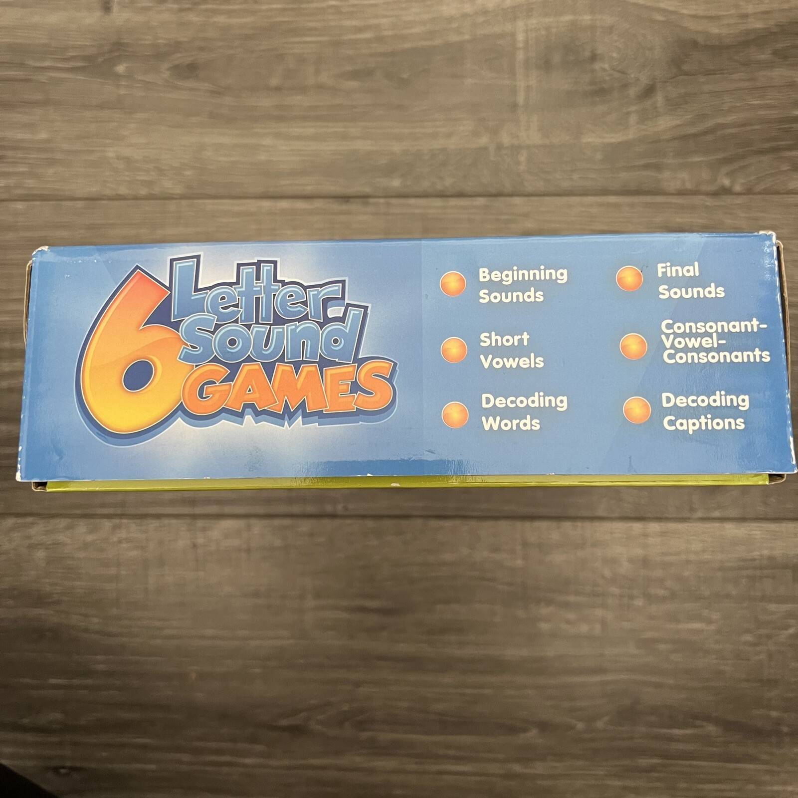 Junior Learning 6 Letter Sound Game Ages 4+