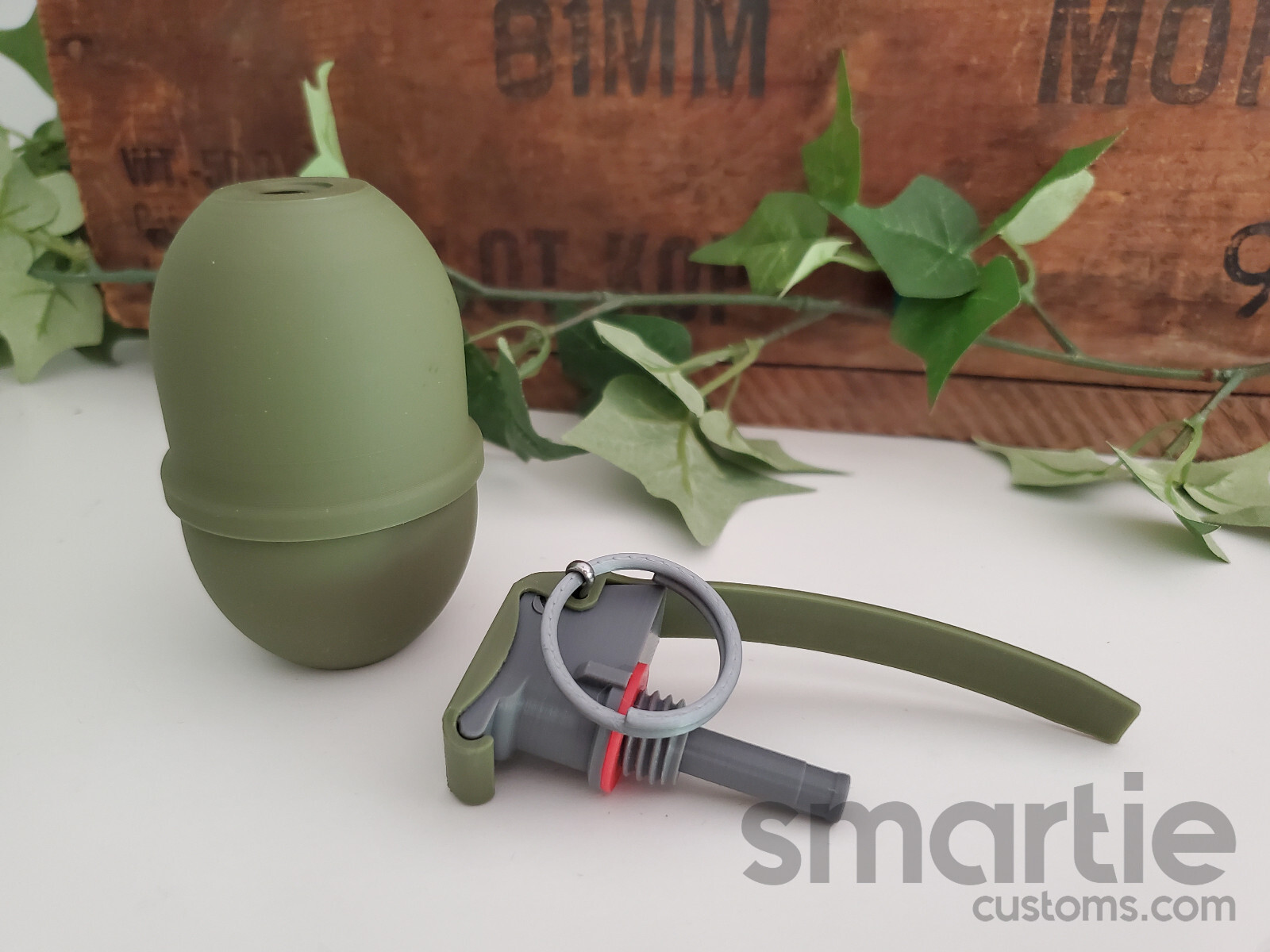 DUMMY MK1 WW2 Illumination Hand Grenade – Accurate Size Plastic Replica