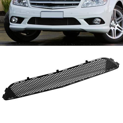 Front Lower Bumper Grille Grill Fit C Class W204 Amg Line 2008-2011, C63 2008