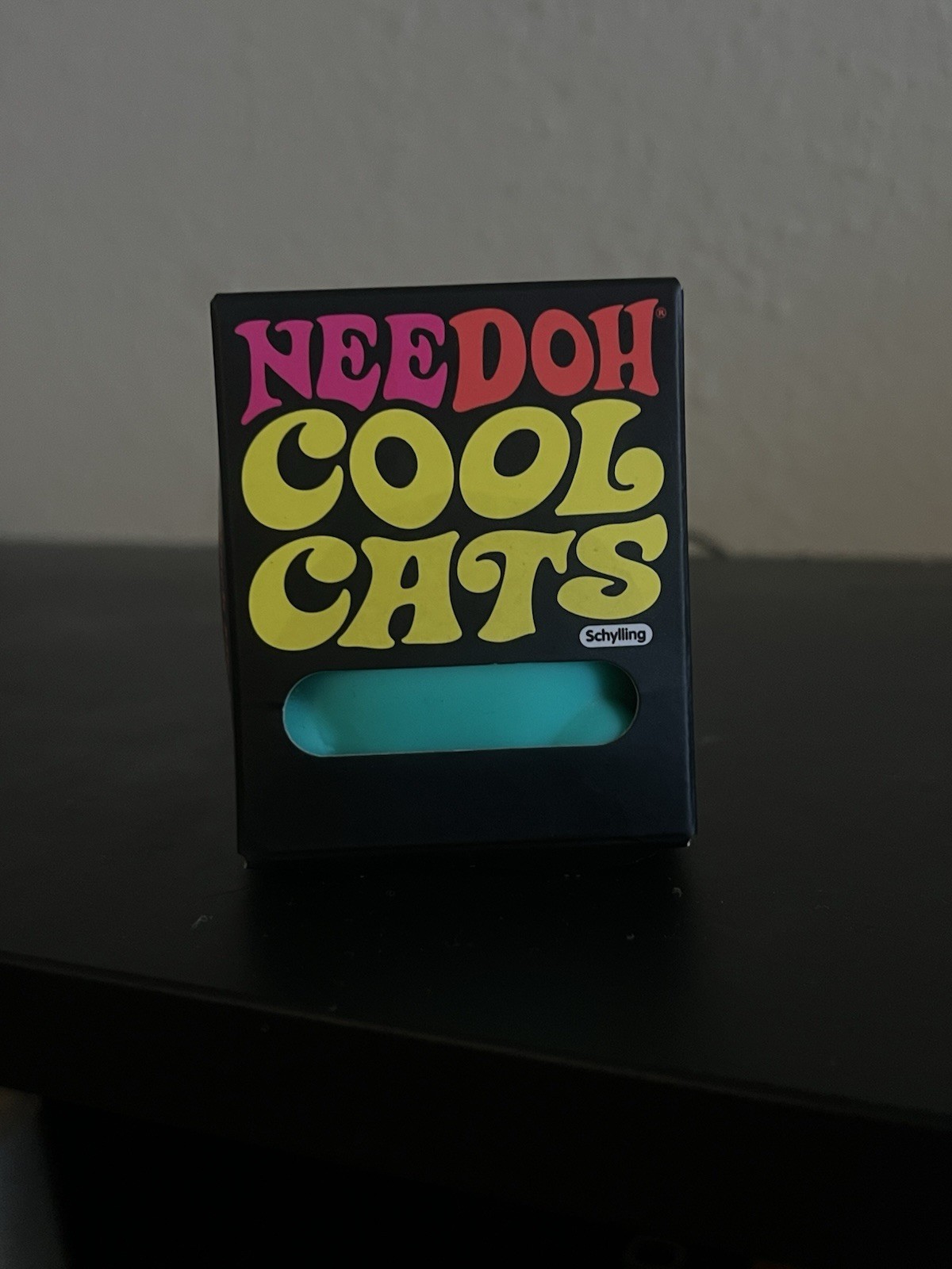 NeeDoh Cool Cats Squishy Toy Color Teal