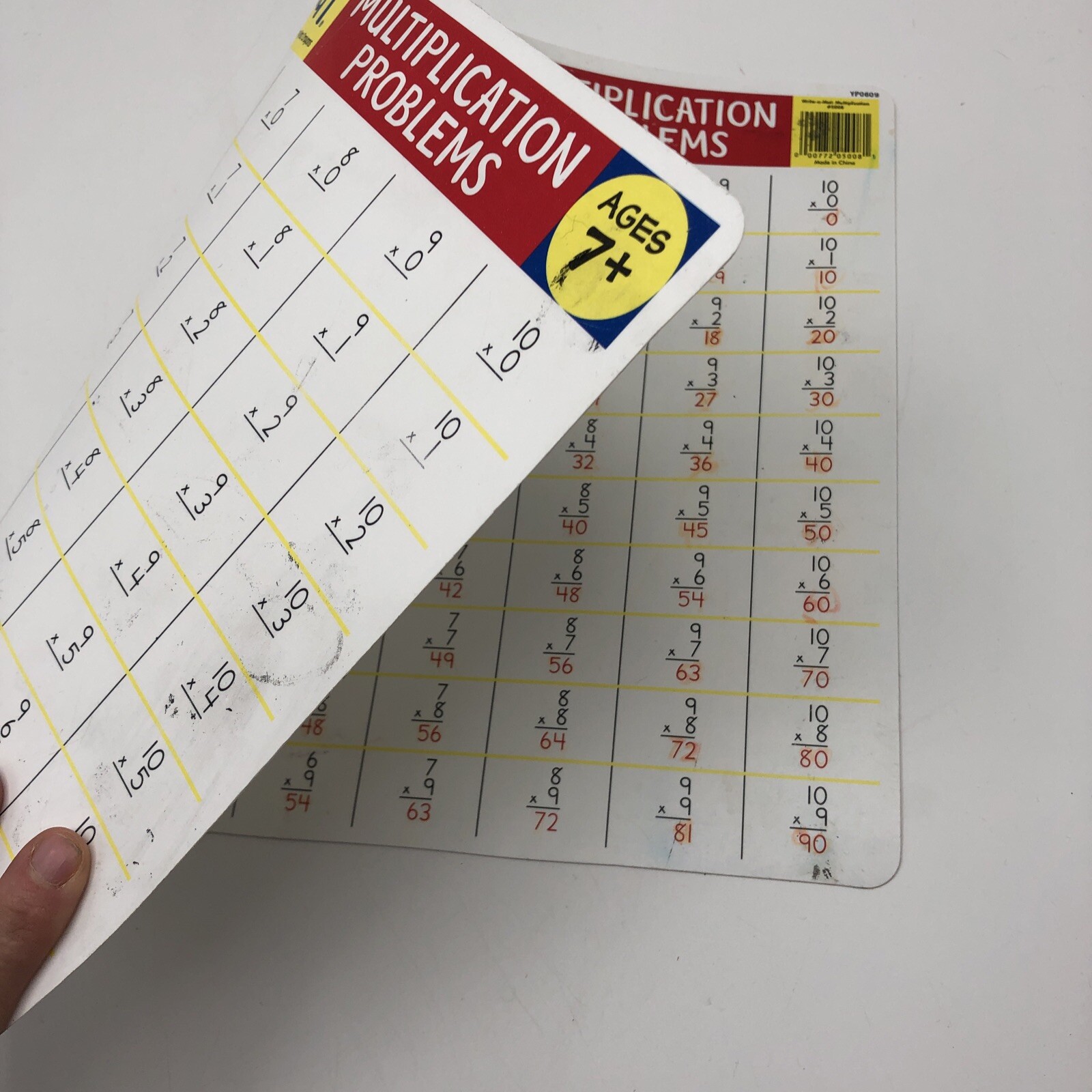 Melissa & Doug Multiplication Problems Write-A-Mat