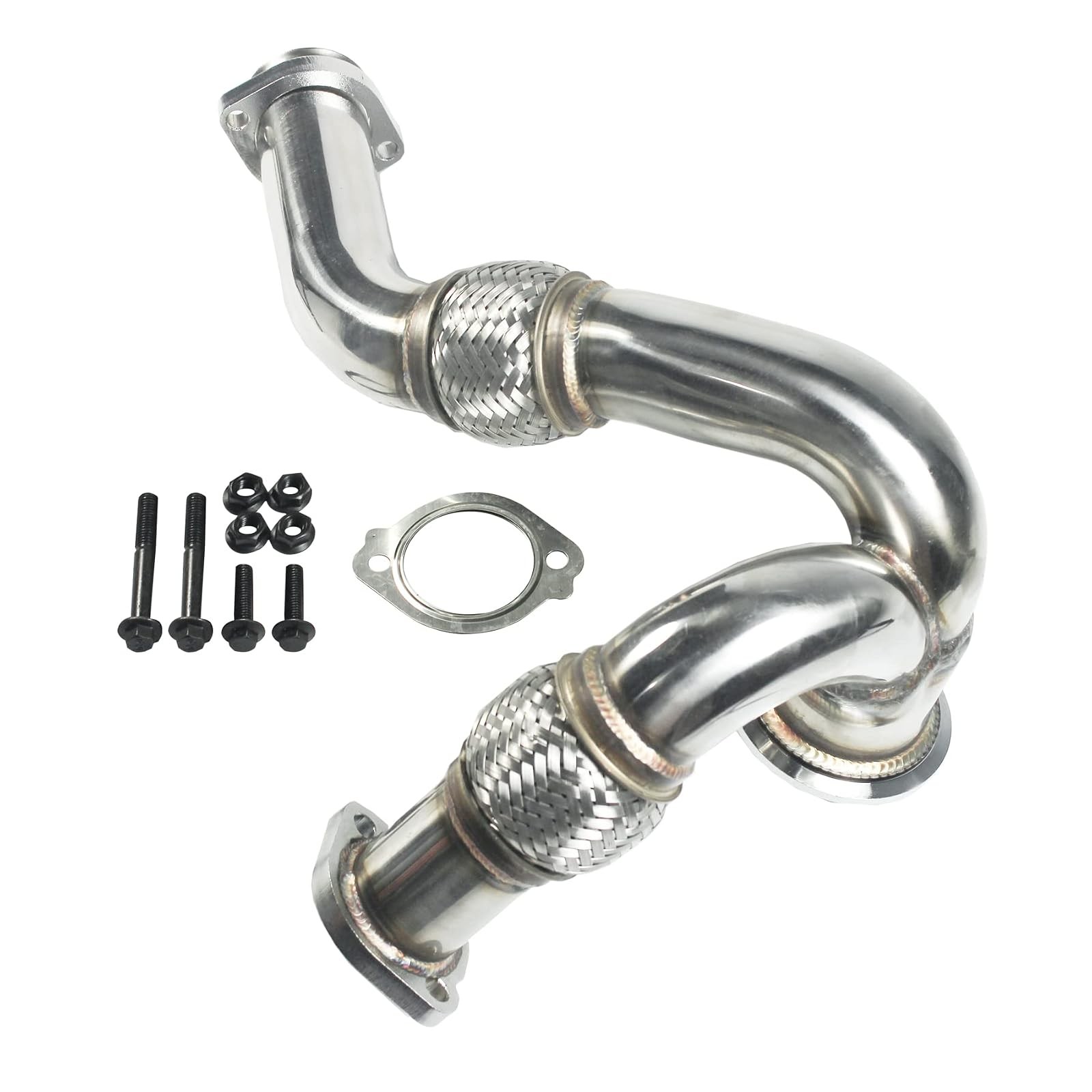 Ford 6.0L Diesel Turbo Y Pipe Kit JDMSPEED w Gasket
